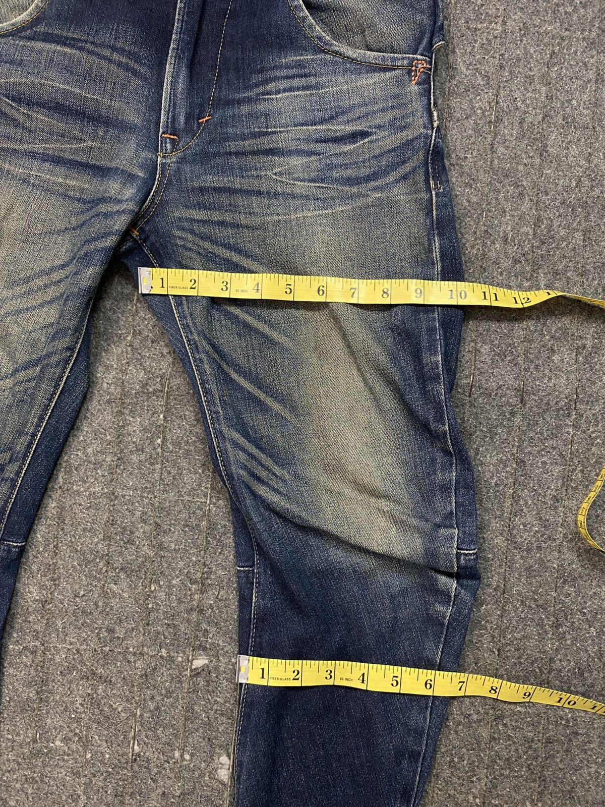 Edwin Edwin E Function 3D System Indigo Denim Unisex Size 28 Size US 29 - 15 Thumbnail