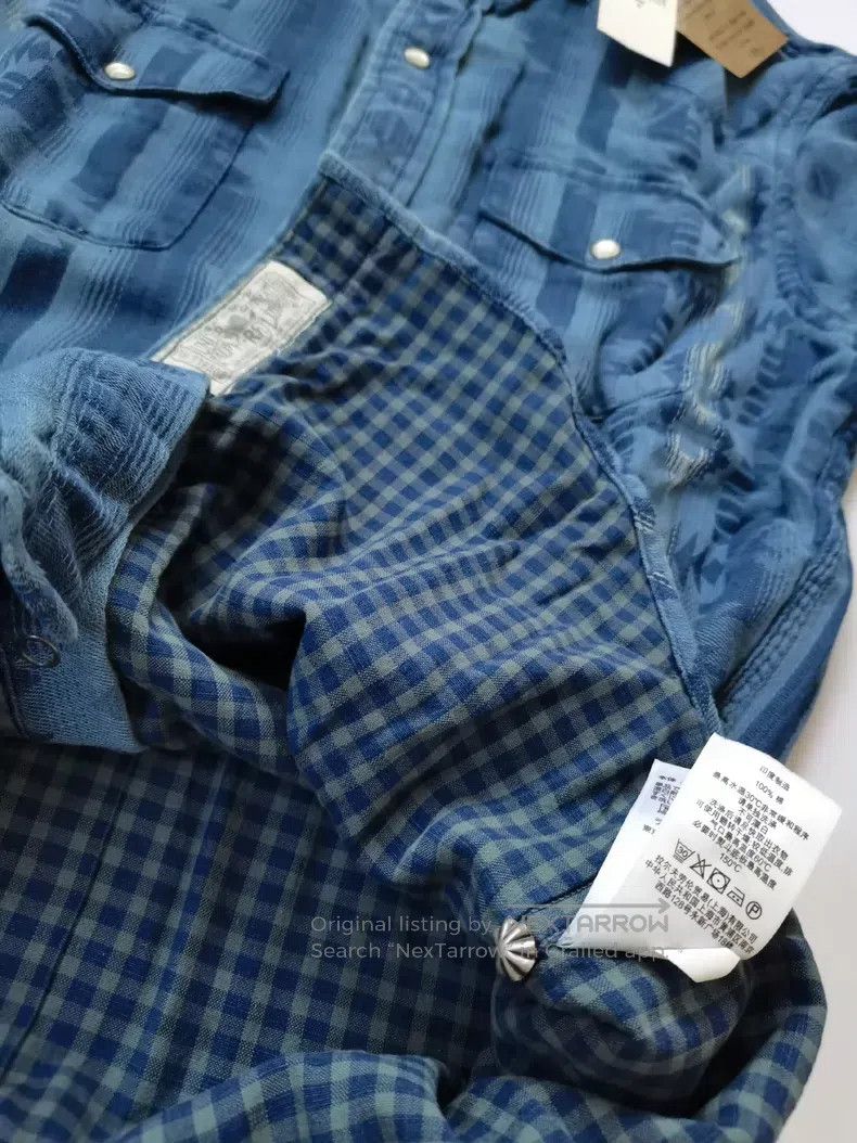 RRL Ralph Lauren RRL Ralph Lauren Style 15, silver collar button, tradition Size US S / EU 44-46 / 1 - 5 Thumbnail