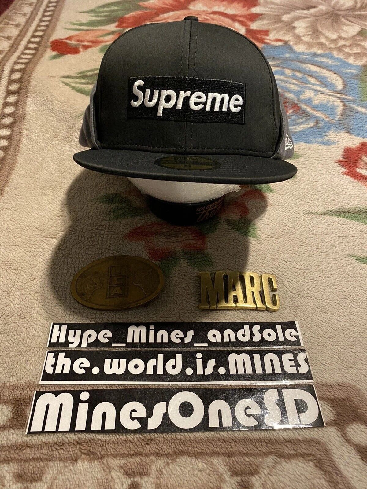 Nike × Supreme NWT (8) Supreme x New Era Windstopper Earflap Box Logo Size ONE SIZE - 1 Thumbnail