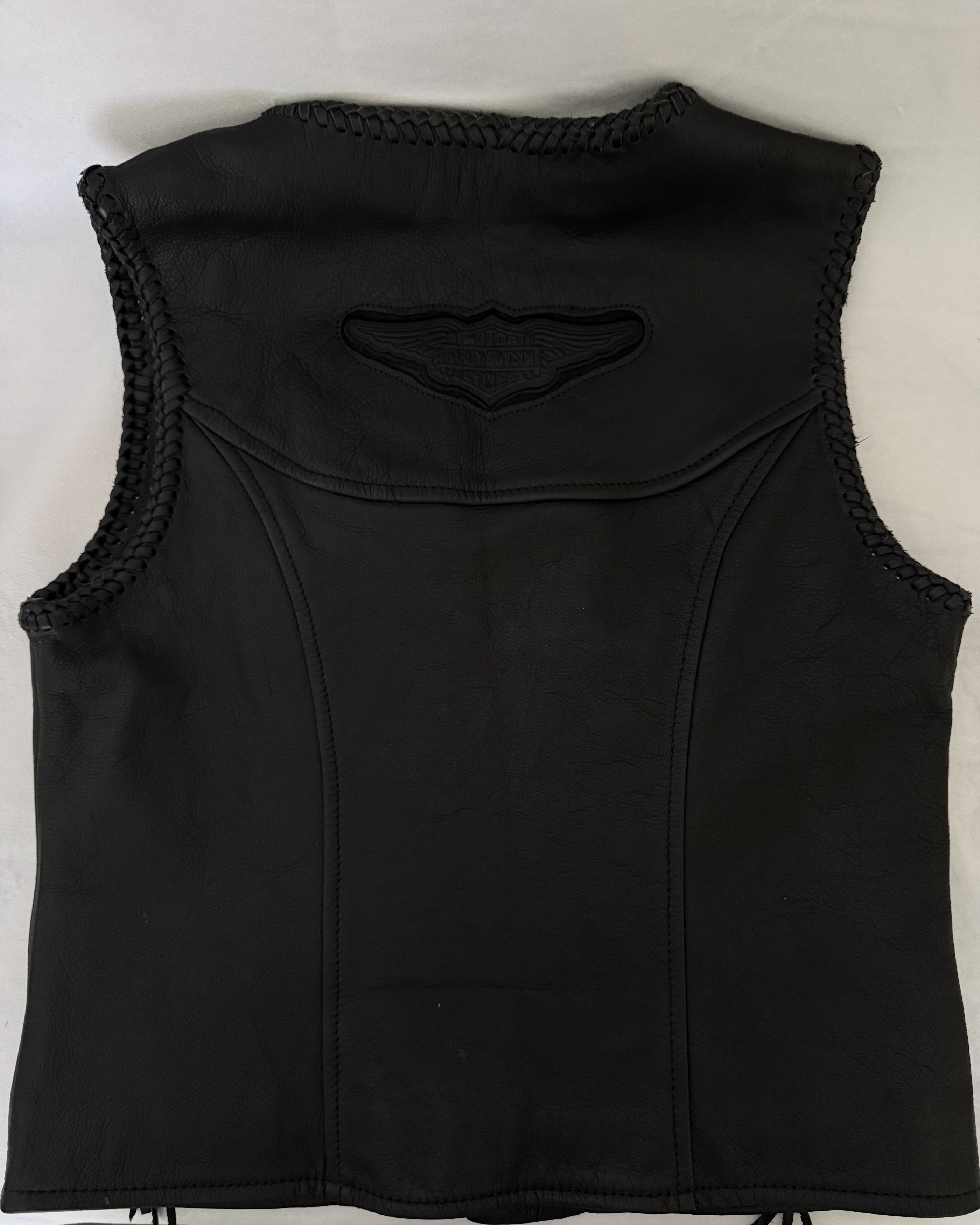 Harley Davidson Harely Davidson Willy G Leather Vest Med Size M / US 6-8 / IT 42-44 - 5 Thumbnail