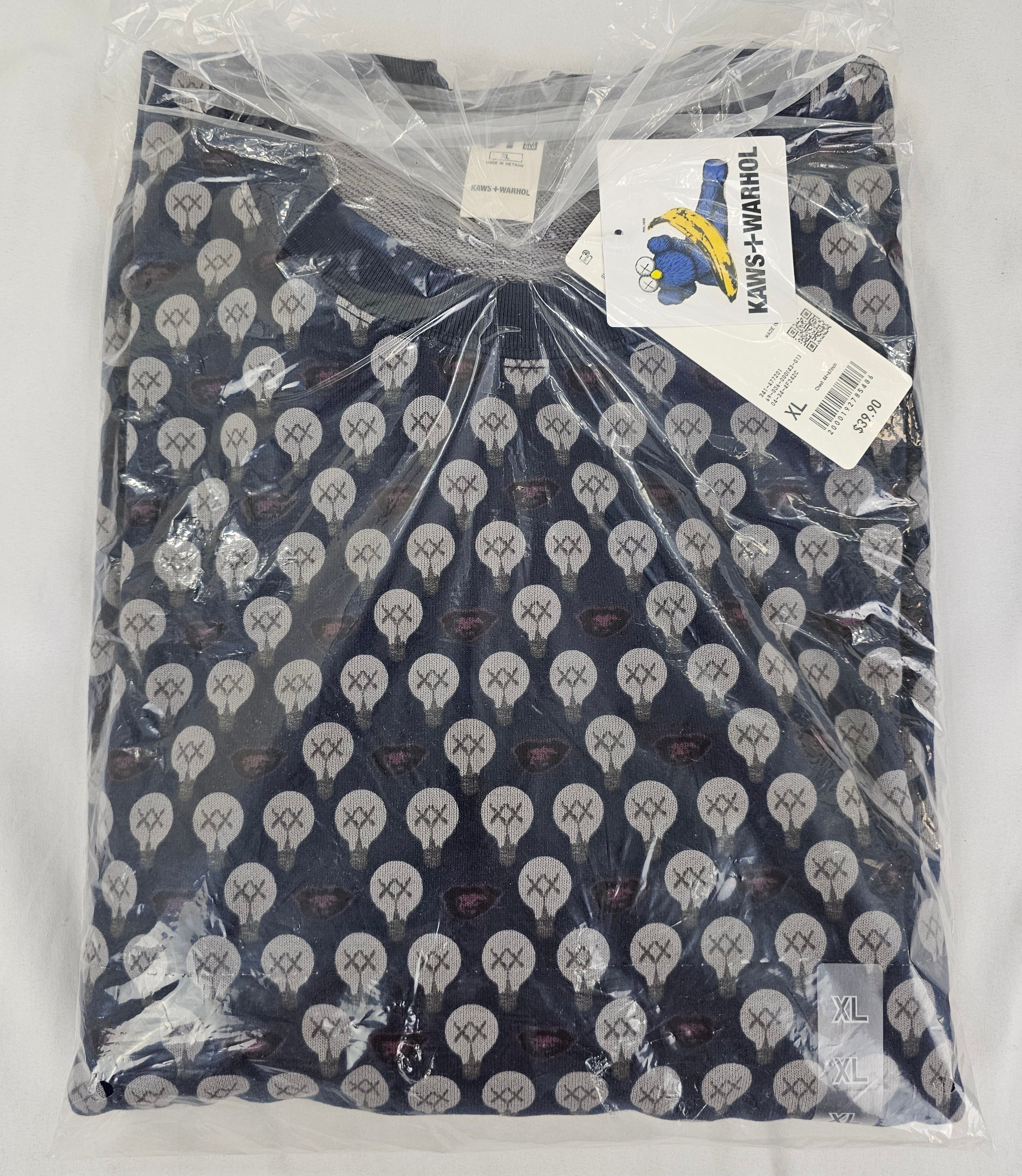 Andy Warhol × Kaws × Uniqlo Kaws Andy Warhol Uniqlo Sweatshirt Men's (USA Exclusive) Size US XL / EU 56 / 4 - 6 Thumbnail