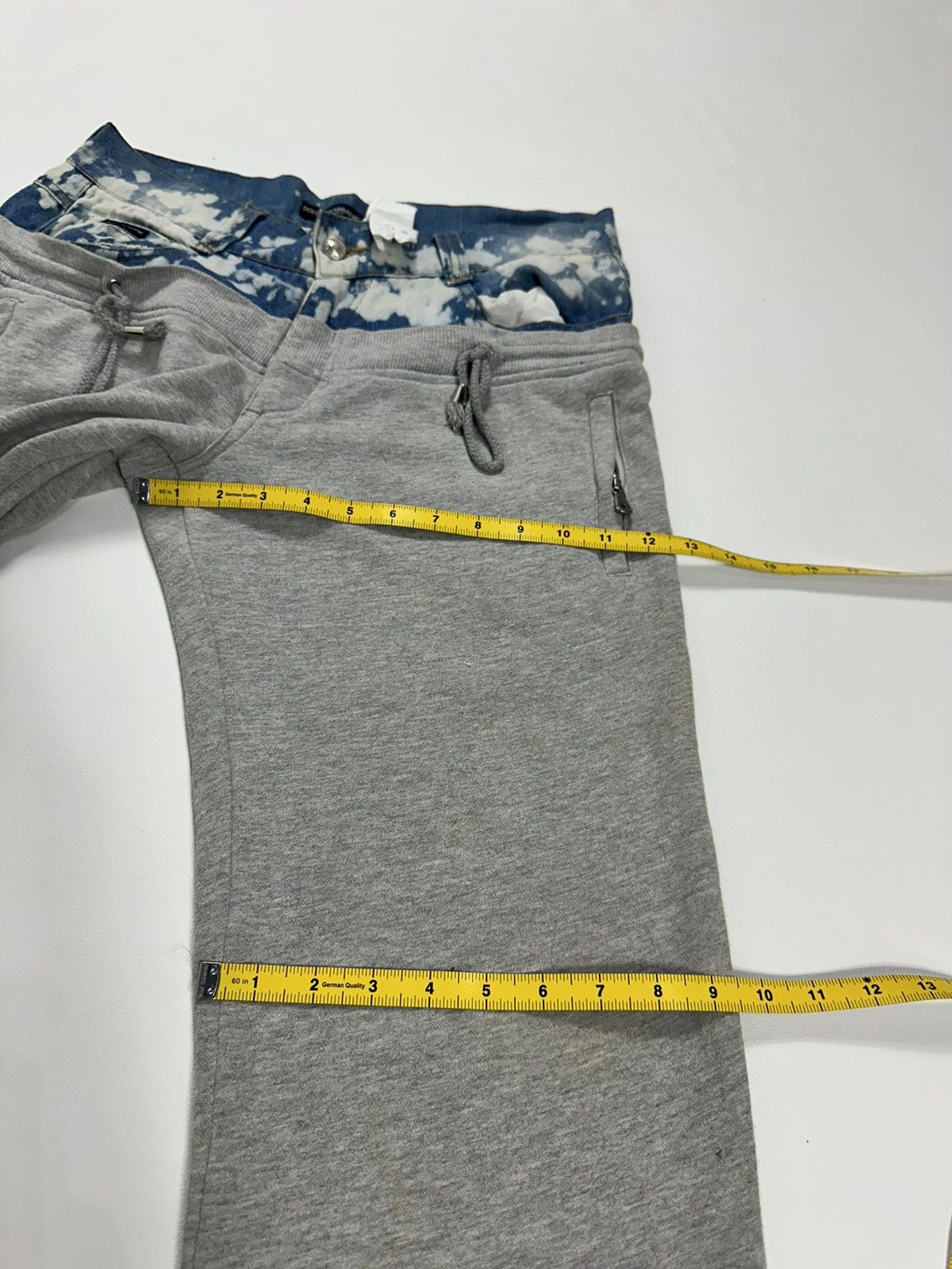 Dolce & Gabbana Dolce & Gabbana Hybrid Denim and Cotton Pants Size US 32 / EU 48 - 23 Thumbnail
