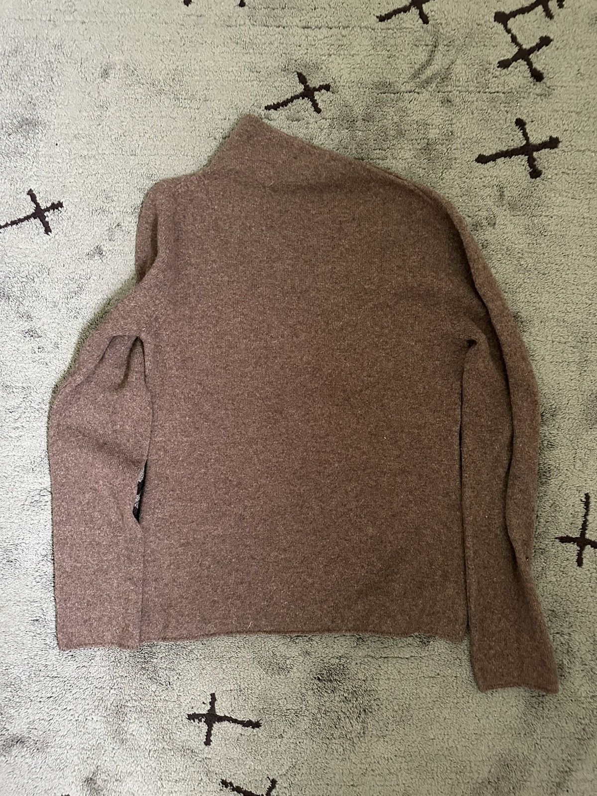Hussein Chalayan Archive Hussein Chalayan Fall 2002 Asymmetrical Wool Sweater Size M / US 6-8 / IT 42-44 - 3 Thumbnail