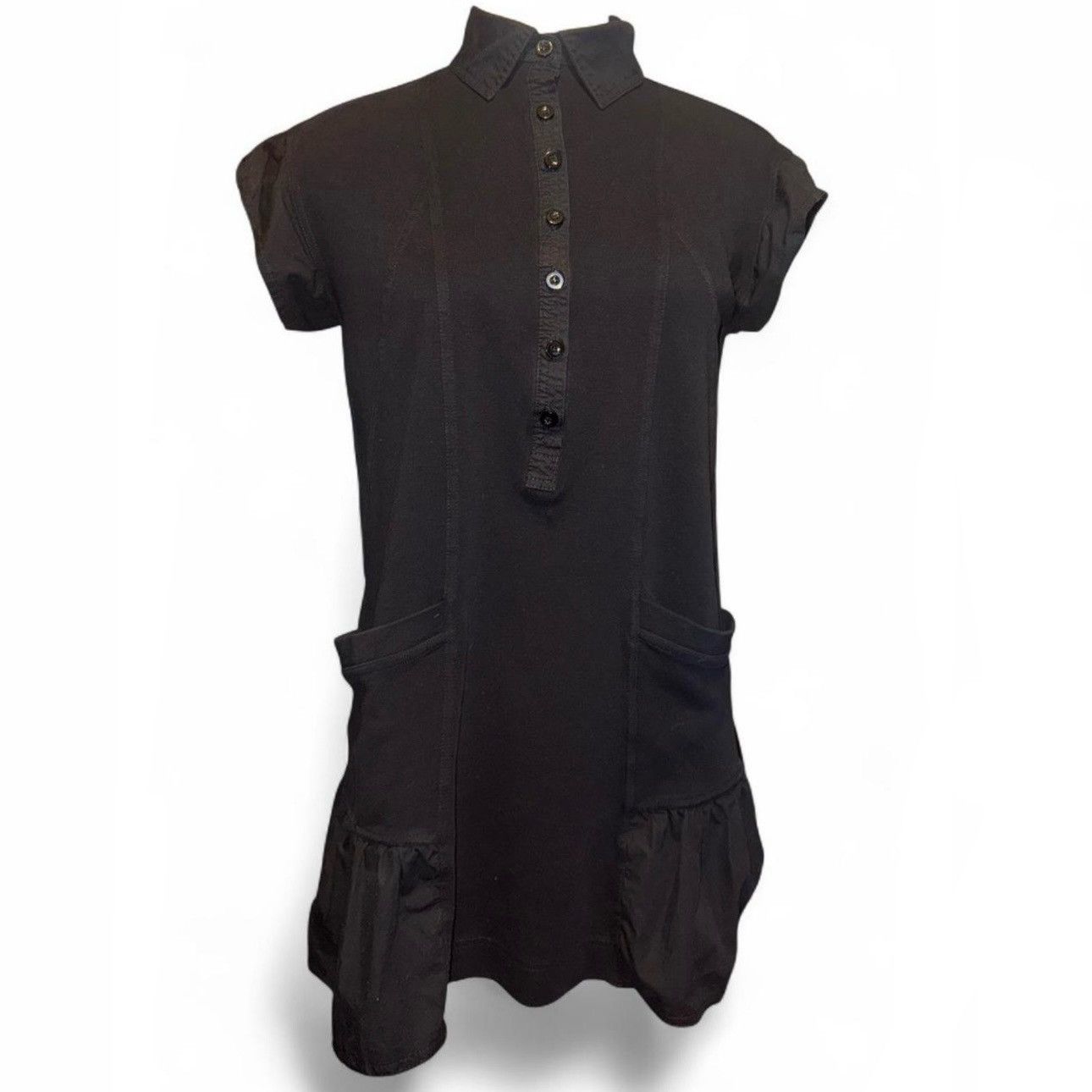 Women’s Size Small Vintage Black Mini Dress Lolita Gothic