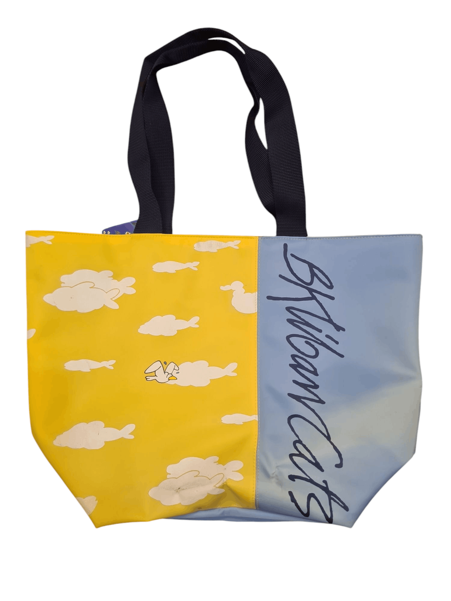 Vintage Rare vintage bkliban cats crazy shirt tote bag nylon Size ONE SIZE - 2 Thumbnail