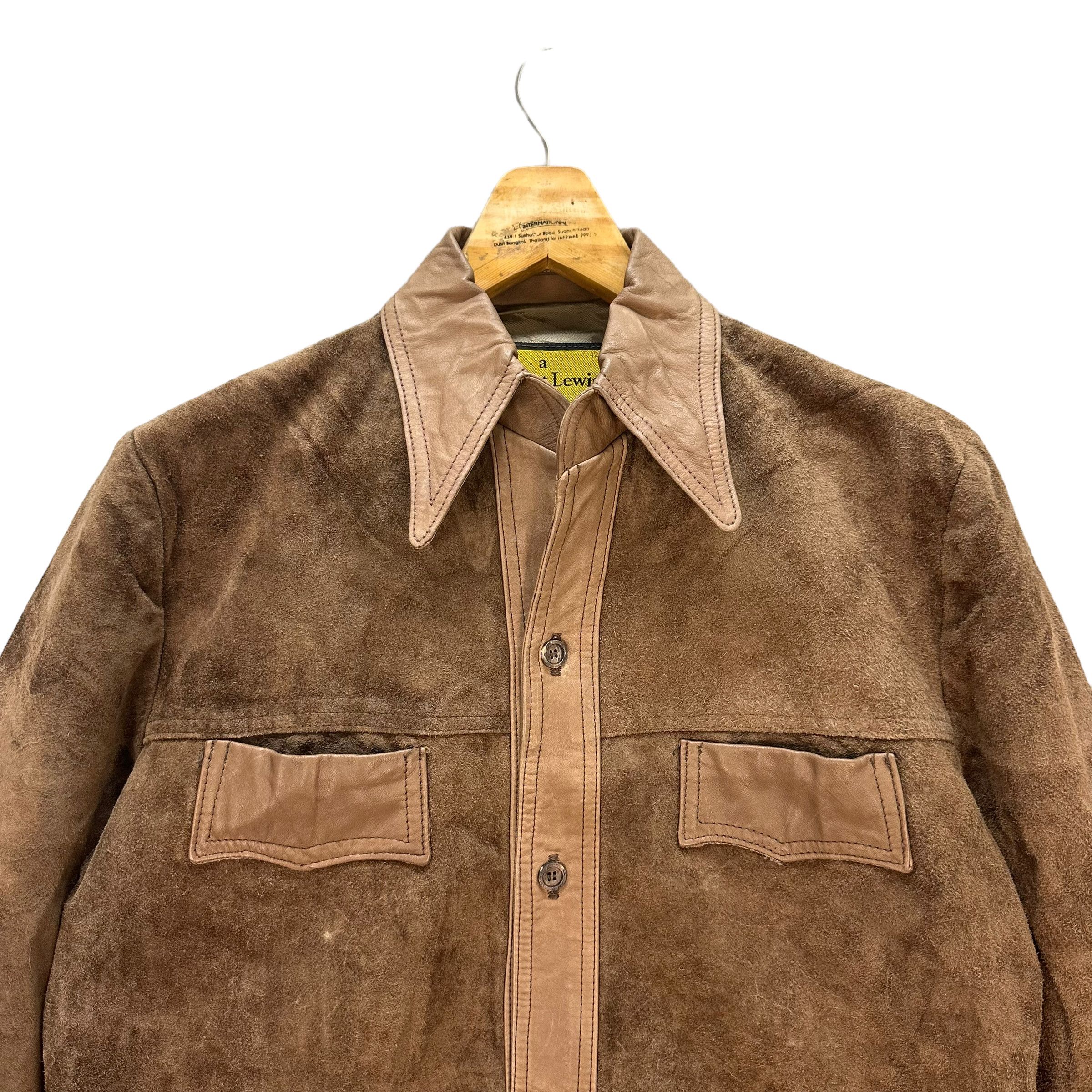 Robert Lewis ROBERT LEWIS SUEDE LEATHER JACKET #8588-016 Size US M / EU 48-50 / 2 - 2 Thumbnail