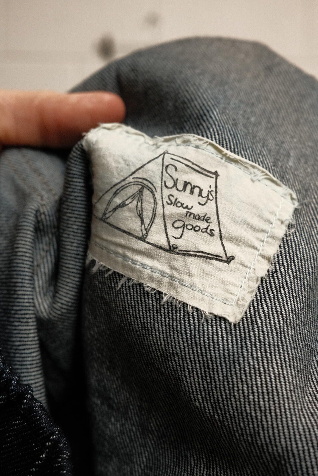 Other Sunny's Slow Made Goods -Super Easy Shorts - Denim Size US 32 / EU 48 - 3 Thumbnail