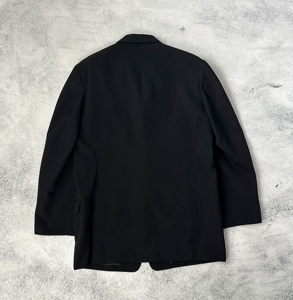 Yohji Yamamoto 90’s Stitch Wool Coat Size US L / EU 52-54 / 3 - 3 Thumbnail