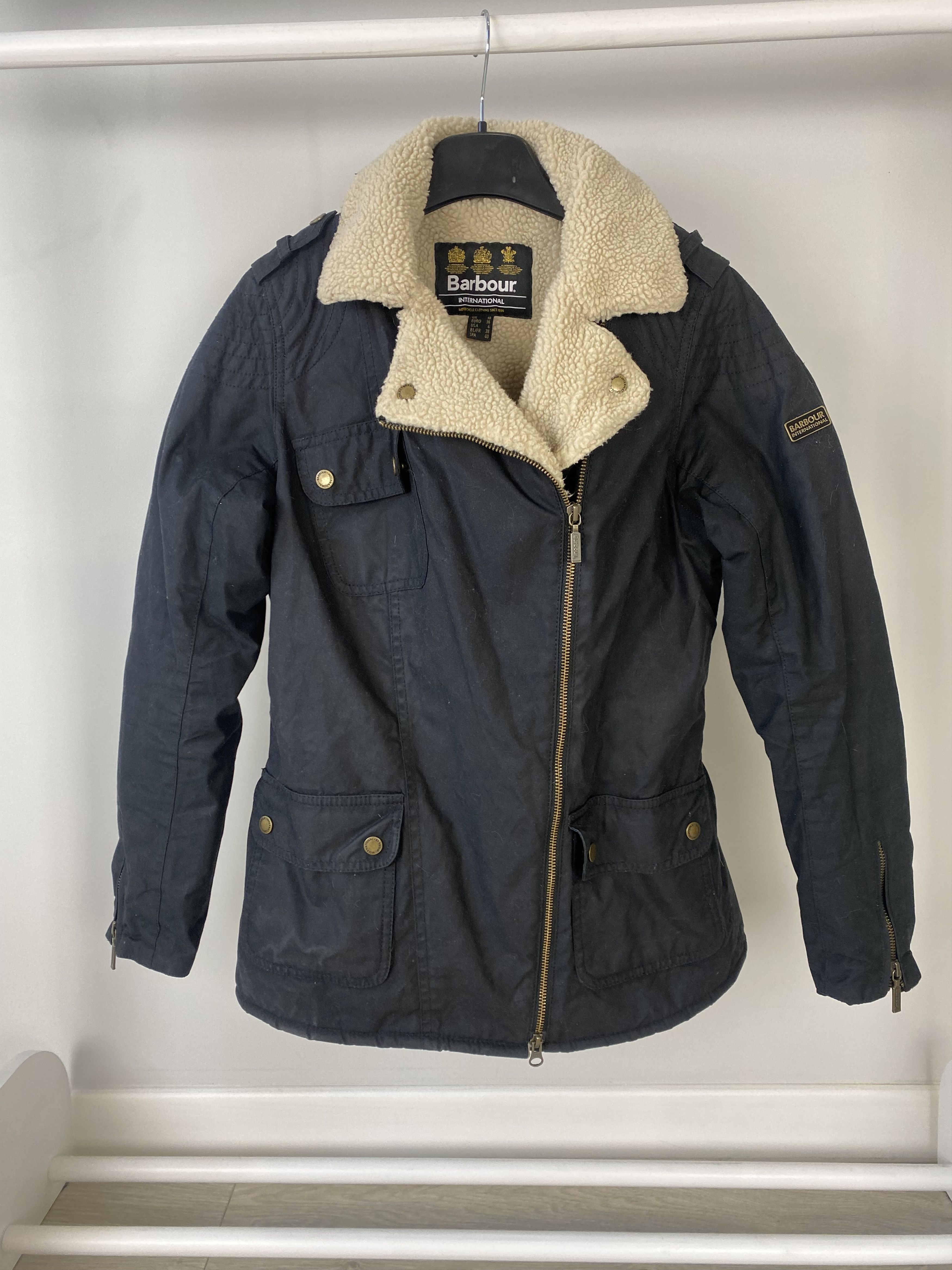 Barbour Barbour International Springer Wax Jacket Size M / US 6-8 / IT 42-44 - 1 Thumbnail