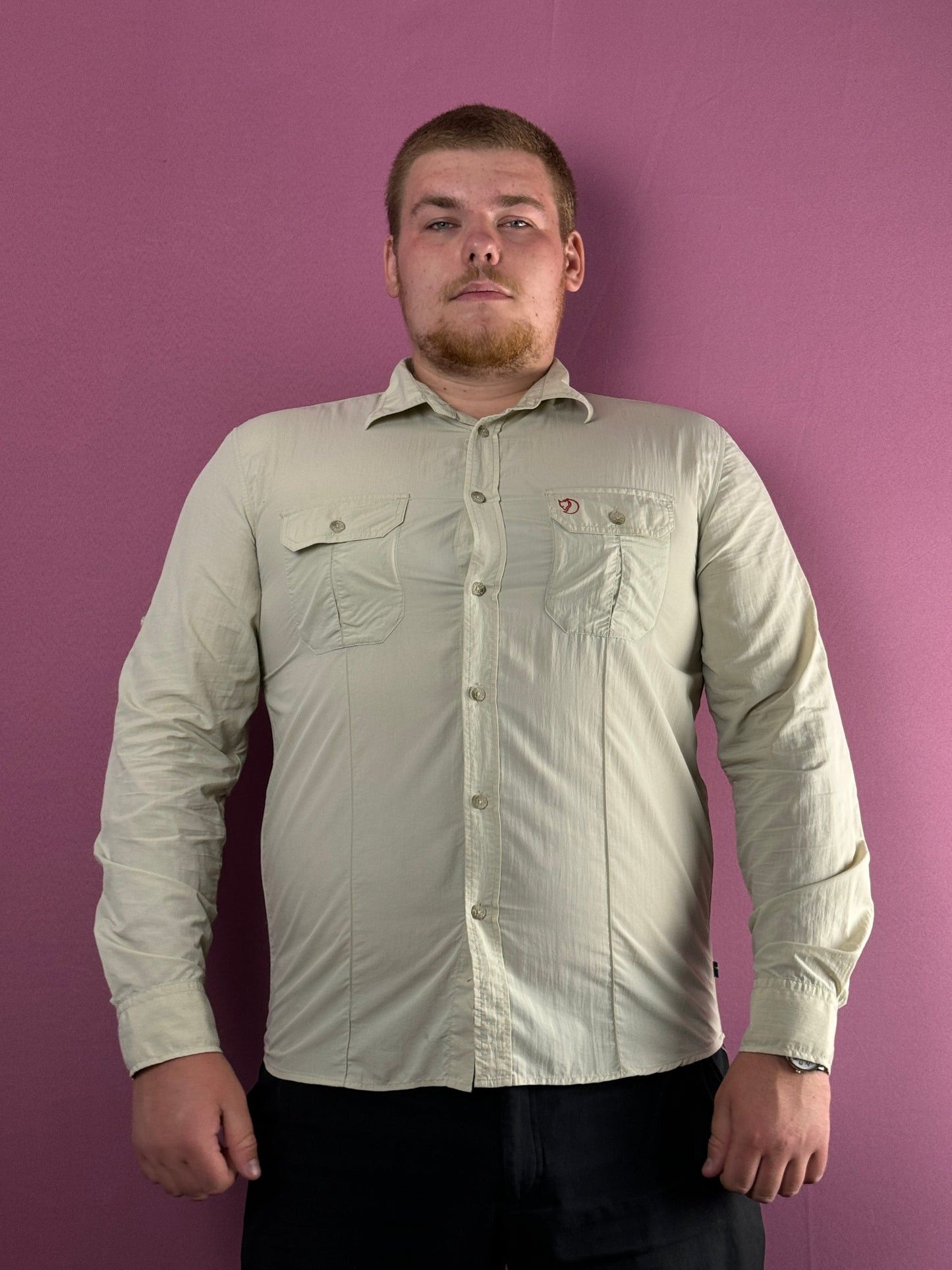 Fjallraven × Vintage Fjallraven Vintage Men's Trekking Shirt - XL Size US XL / EU 56 / 4 - 2 Thumbnail