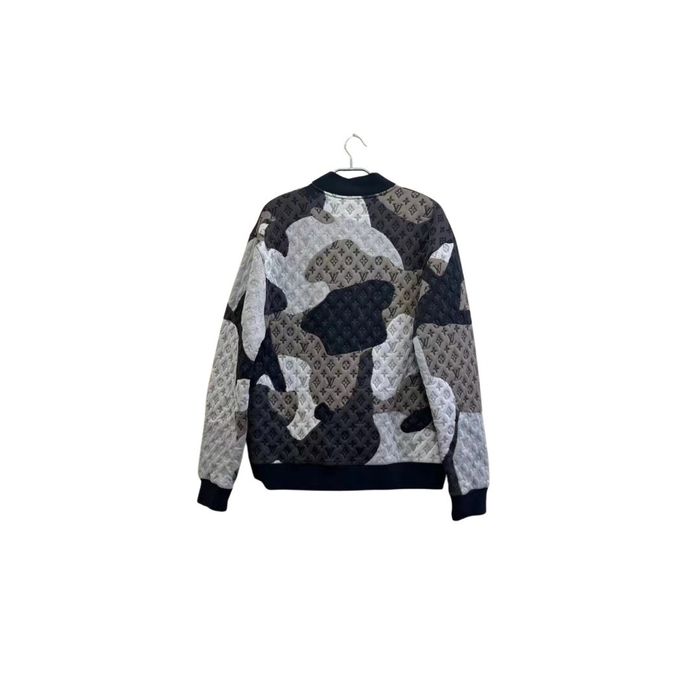 Louis Vuitton Louis Vuitton Monogram Cotton Jersey Bomber | Grailed