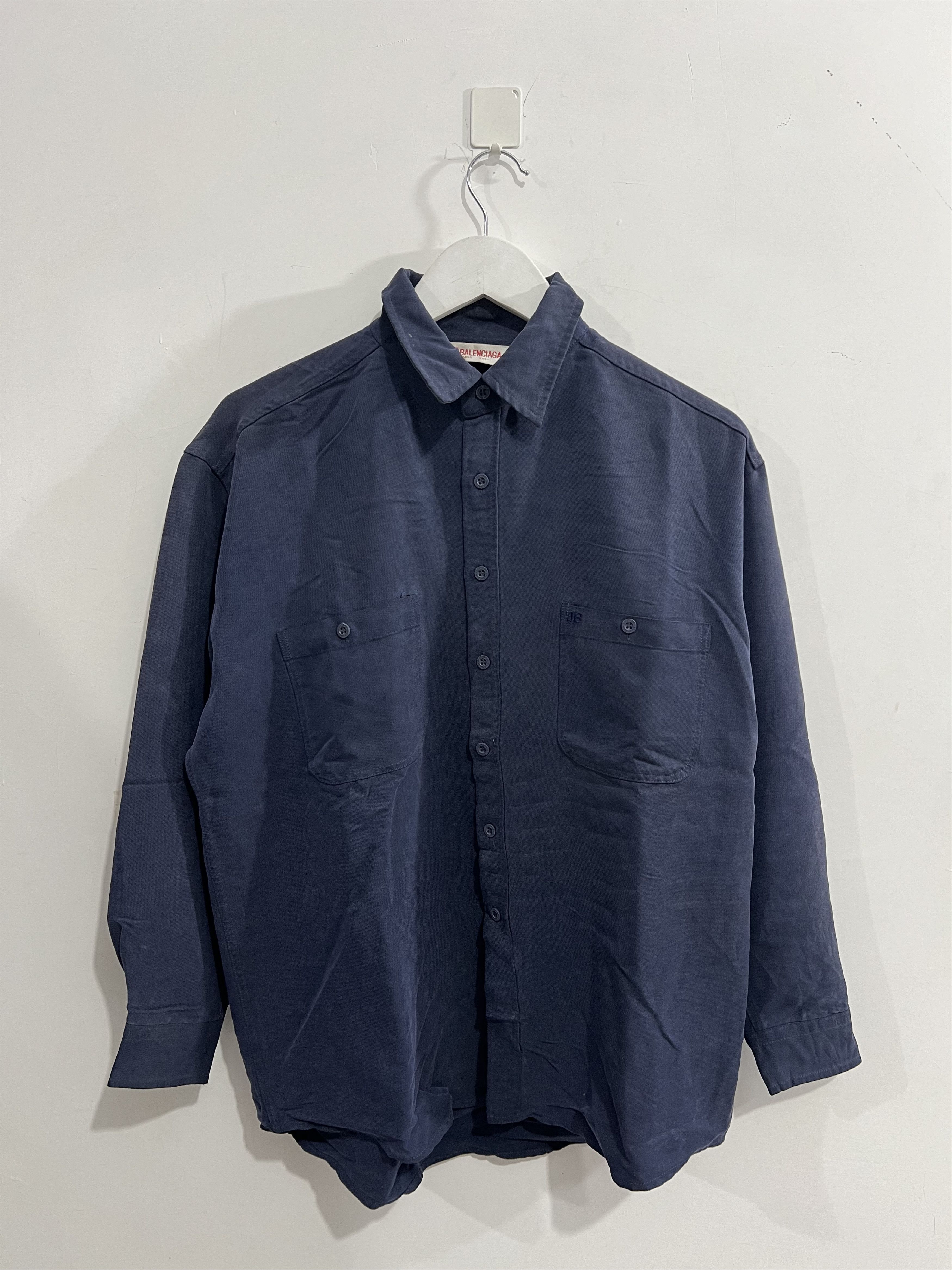 Balenciaga × Vintage Vintage Balenciaga Paris Longsleeve Shirt 