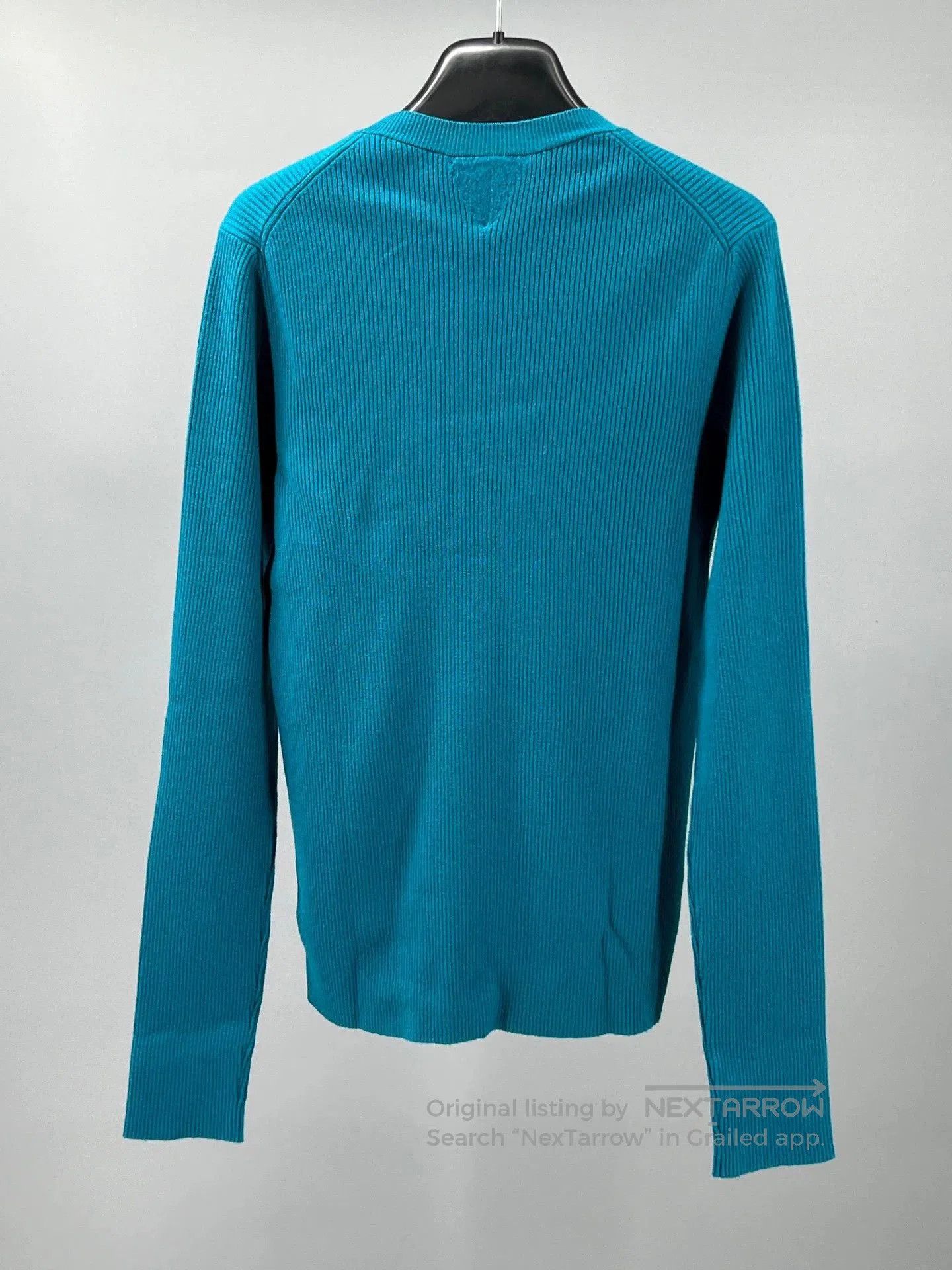 Bottega Veneta bottega veneta men's blue wool knit pullover. Size US S / EU 44-46 / 1 - 4 Thumbnail