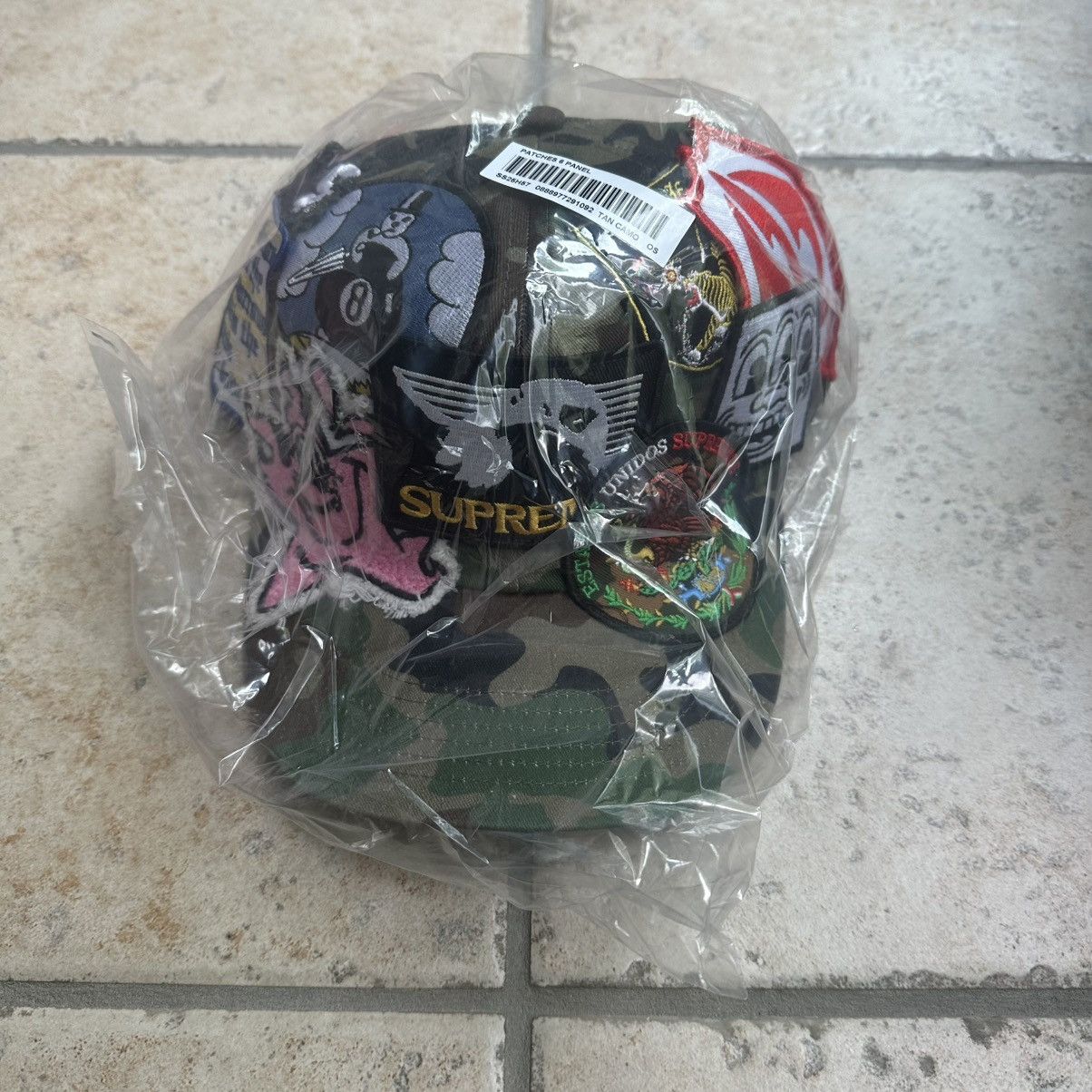 Supreme Patches 6-Panel　Olive Camo Buy Supreme Shell Patch 6-Panel 'Olive' - SS21H33 OLIVE | GOAT
