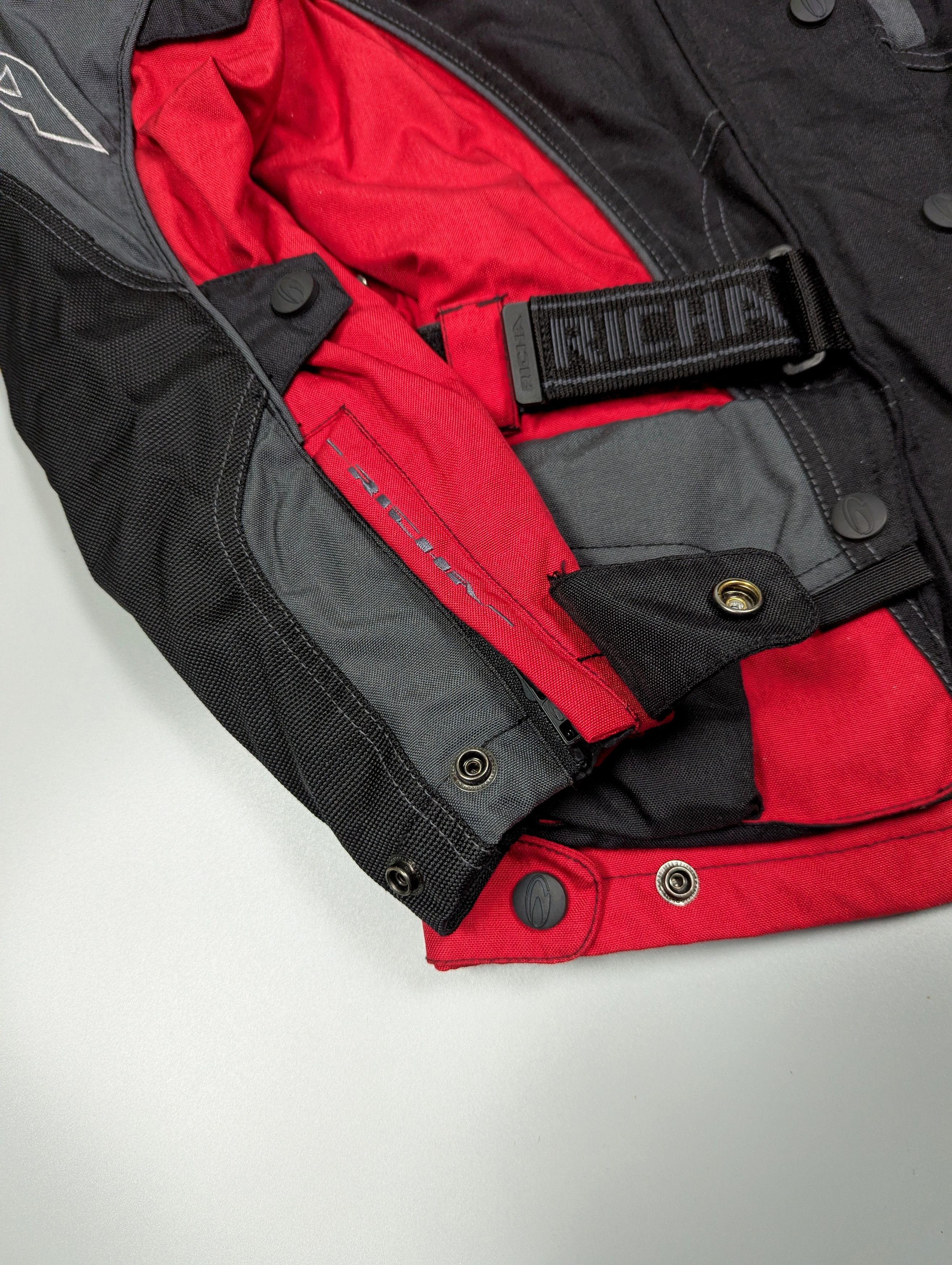Japanese Brand RICHA Authentic Women's Fitted Biker Motorcycle Jacket Size S / US 4 / IT 40 - 5 Thumbnail