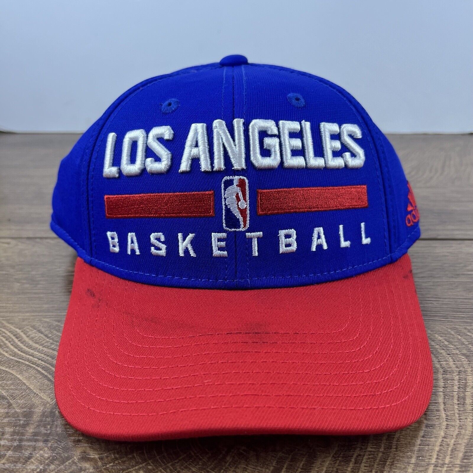Adidas Los Angeles Clippers Snapback Hat Adidas Blue Cap Adjustable Size ONE SIZE - 2 Thumbnail