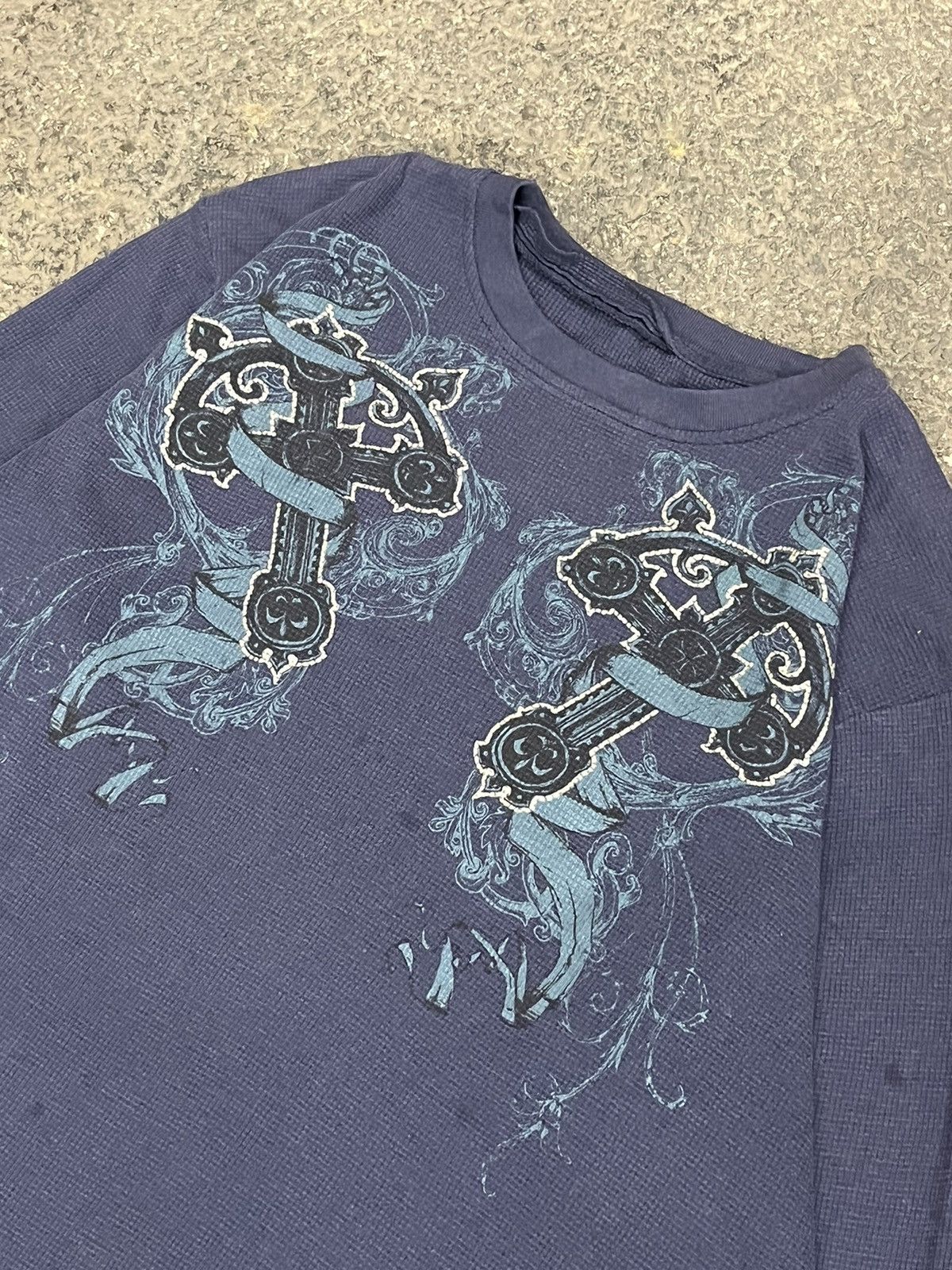 Affliction × Tapout Affliction style grunge thermal tap out y2k opium skater emo Size US XL / EU 56 / 4 - 5 Thumbnail