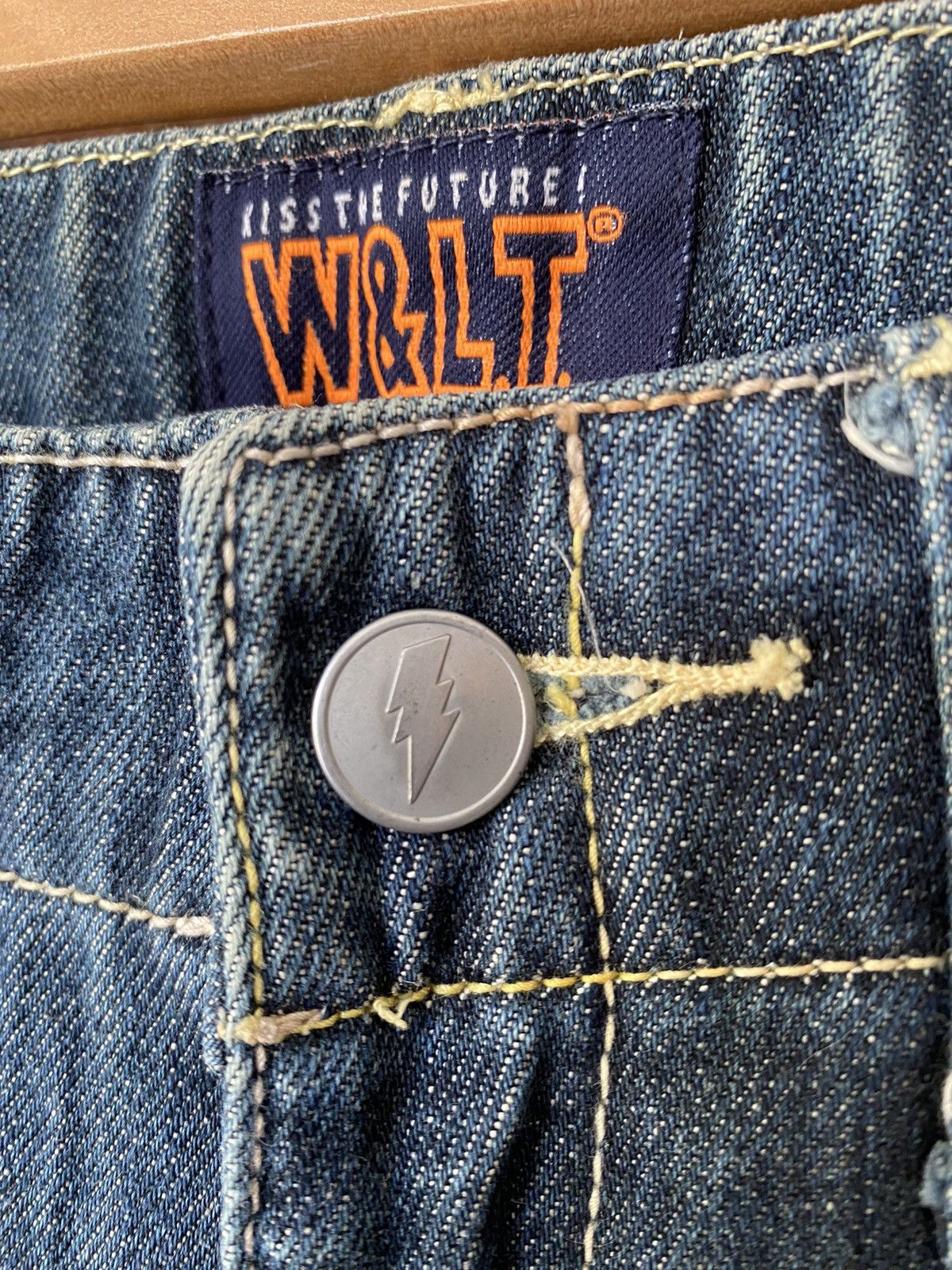 Walter Van Beirendonck Vtg W&Lt Logo Pants Size 28" / US 6 / IT 42 - 6 Thumbnail