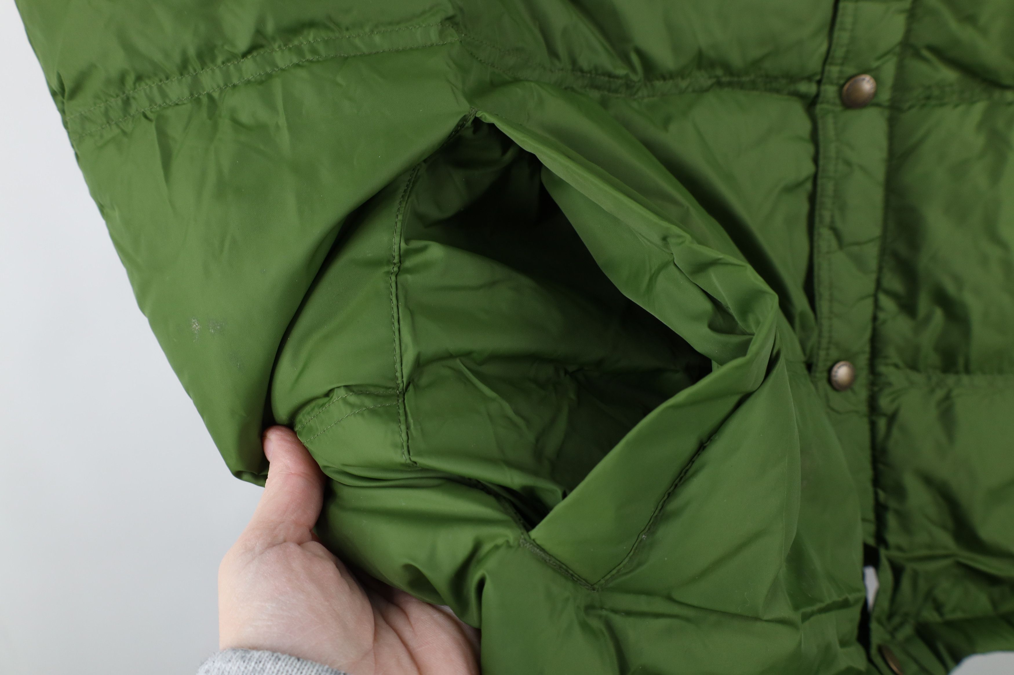 Lands' End × Vintage Vintage Lands End Down Insulated Puffer Vest Jacket Green Size US XXL / EU 58 / 5 - 6 Thumbnail