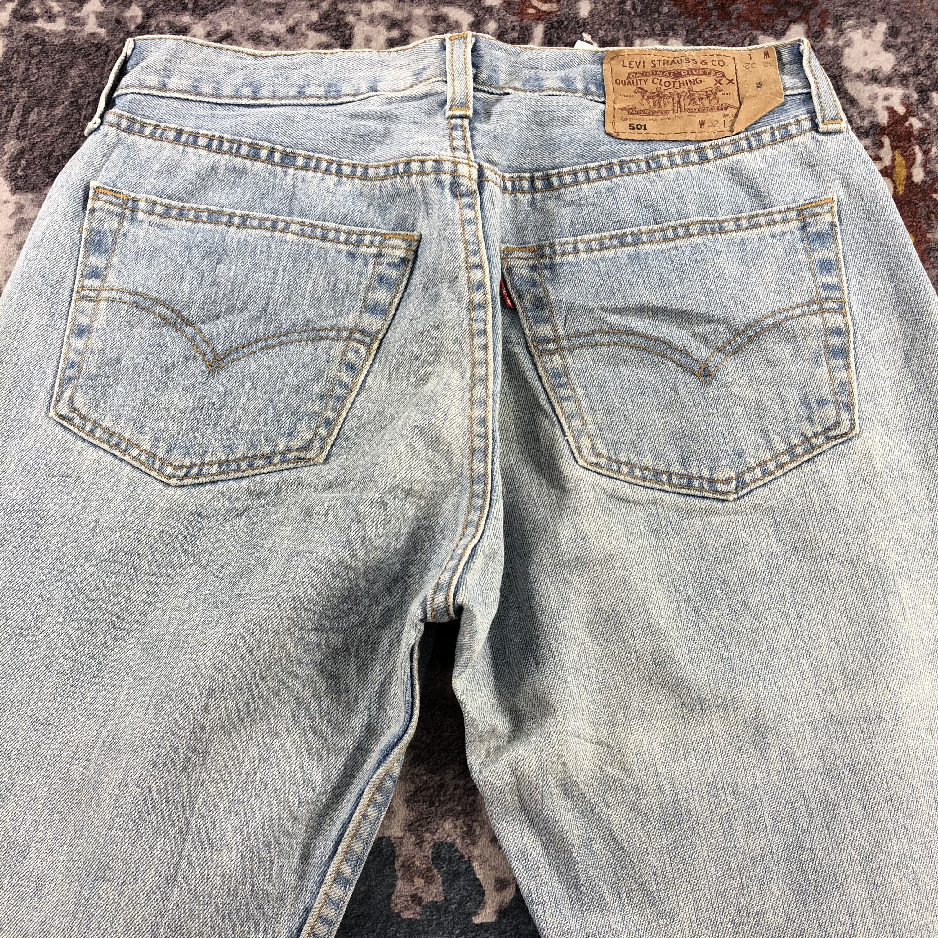 Levi's × Vintage 90s Vintage Levis 501 Jeans-JM2926 Size US 31 - 5 Thumbnail