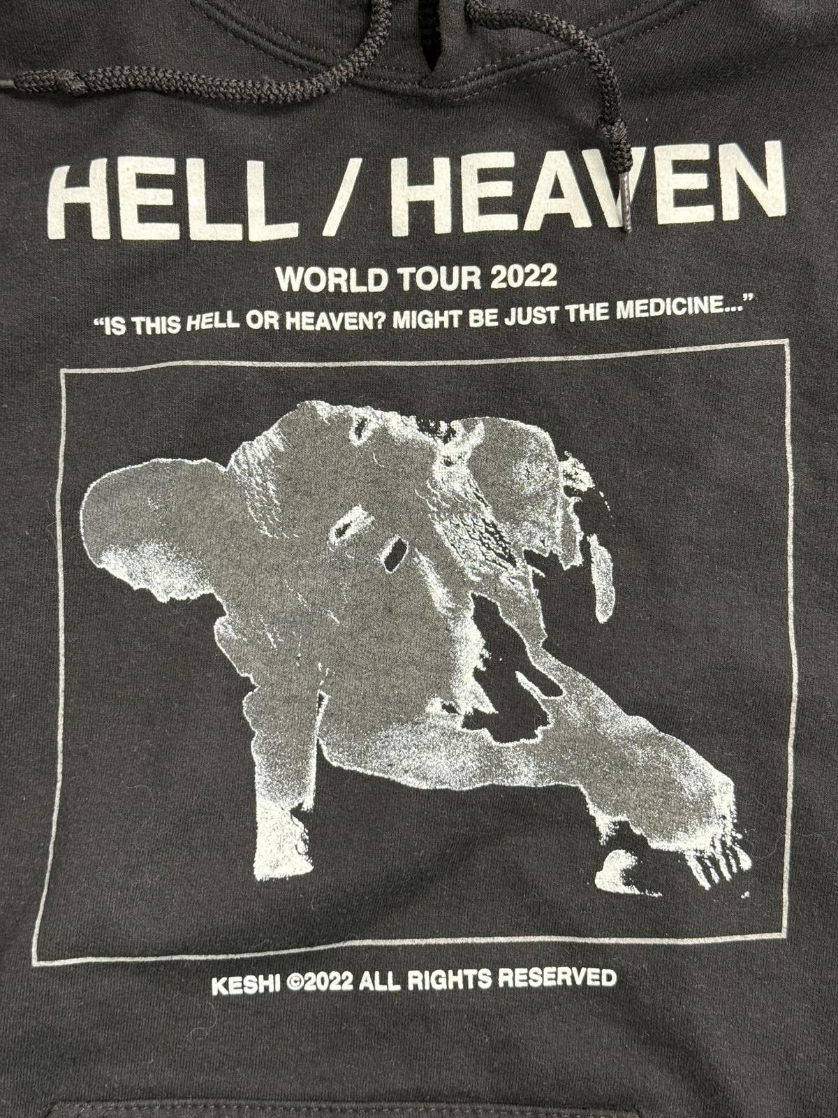 Michiko Koshino London Keshi Hell Heaven Hoodie 2022 Keshi Gabriel Album - M Size US M / EU 48-50 / 2 - 4 Thumbnail