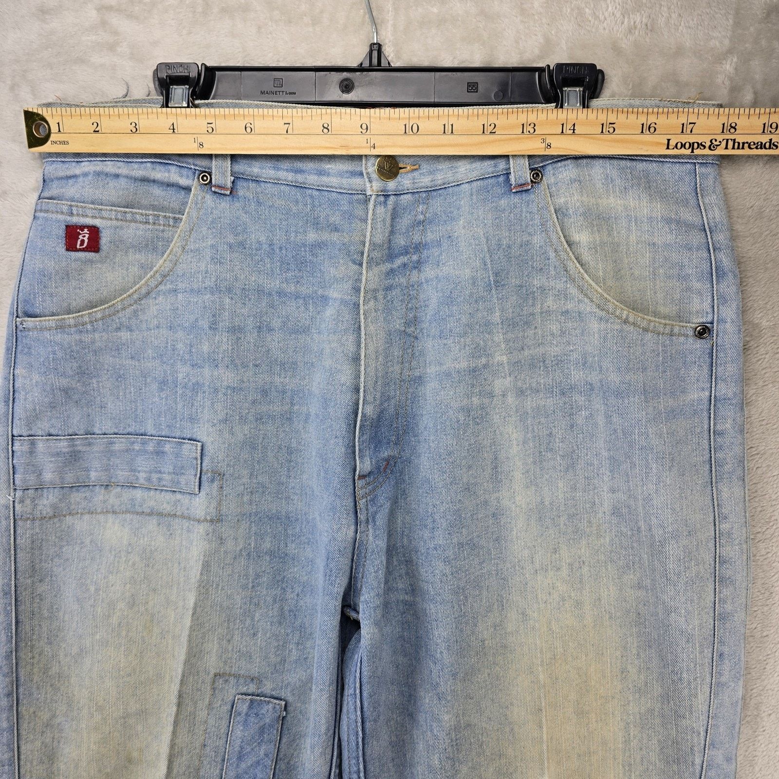 Other Vintage Ignition Jeans Mens 34 (Fits 36x27) Blue Baggy Y2K Size US 34 / EU 50 - 13 Thumbnail