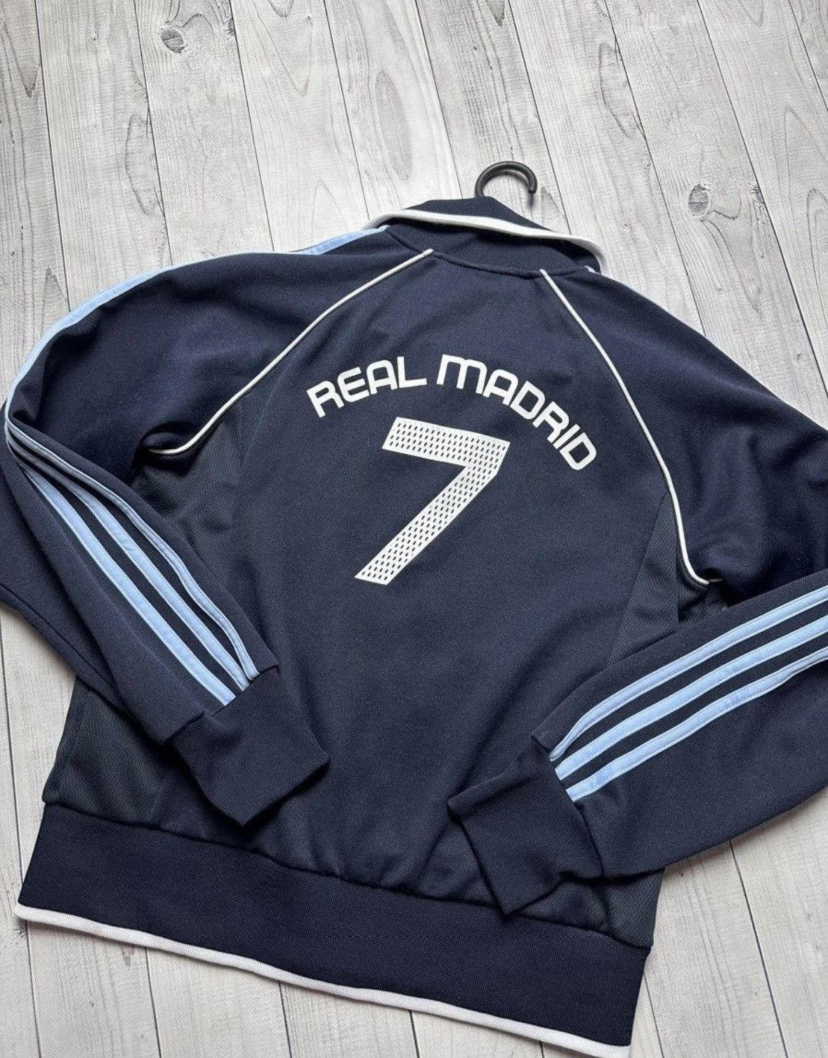 Adidas × Vintage Vintage adidas Real Madrid soccer jacket Women's 7 Size M / US 6-8 / IT 42-44 - 5 Thumbnail