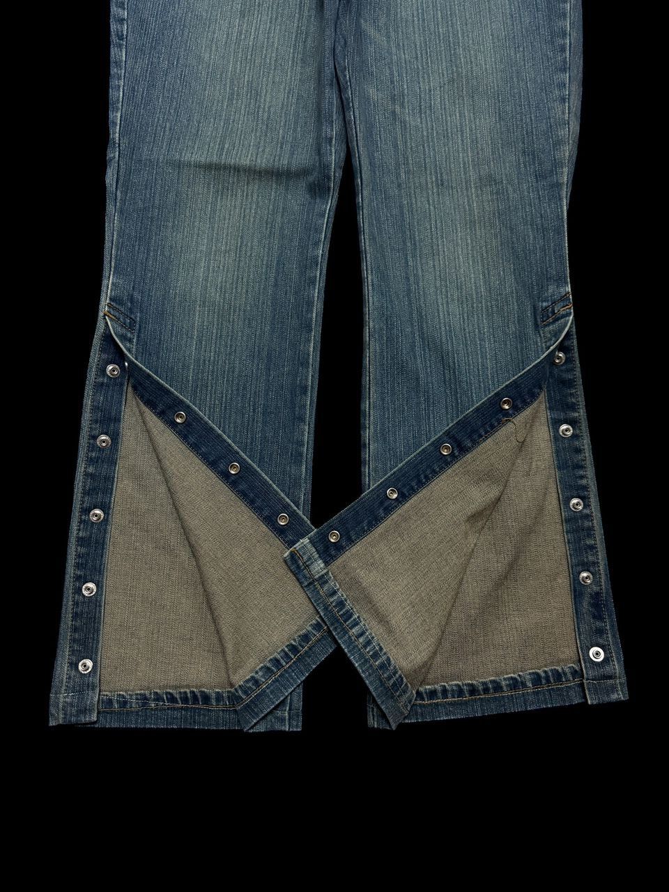 Vintage Rare Flared 🇯🇵 LiveClaire Bootcut Hidden Snapbutton Leg Size US 29 - 8 Thumbnail
