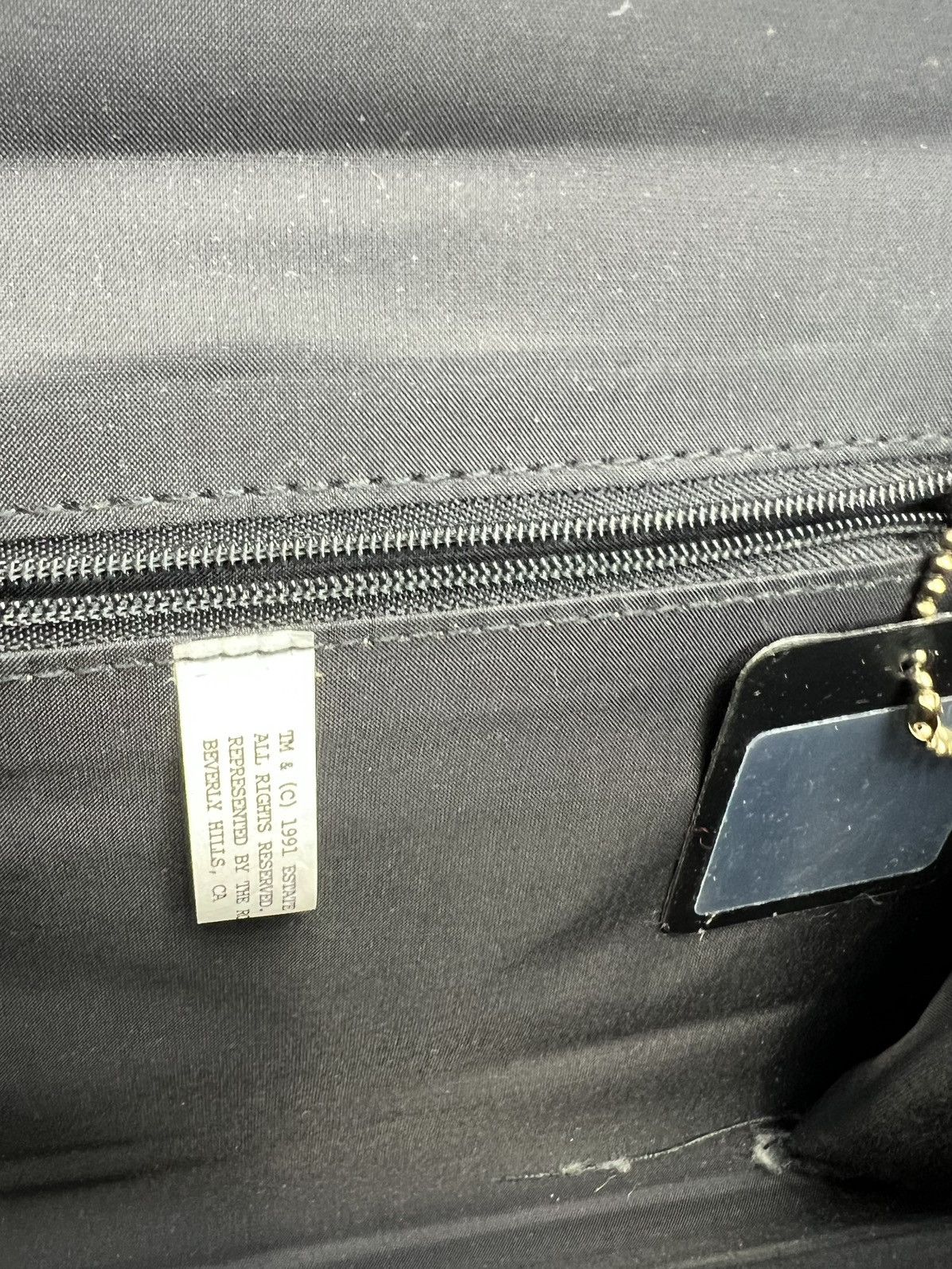 Other Rare Handbag Marilyn Monroe 1991 Vintage Black Size ONE SIZE - 5 Thumbnail