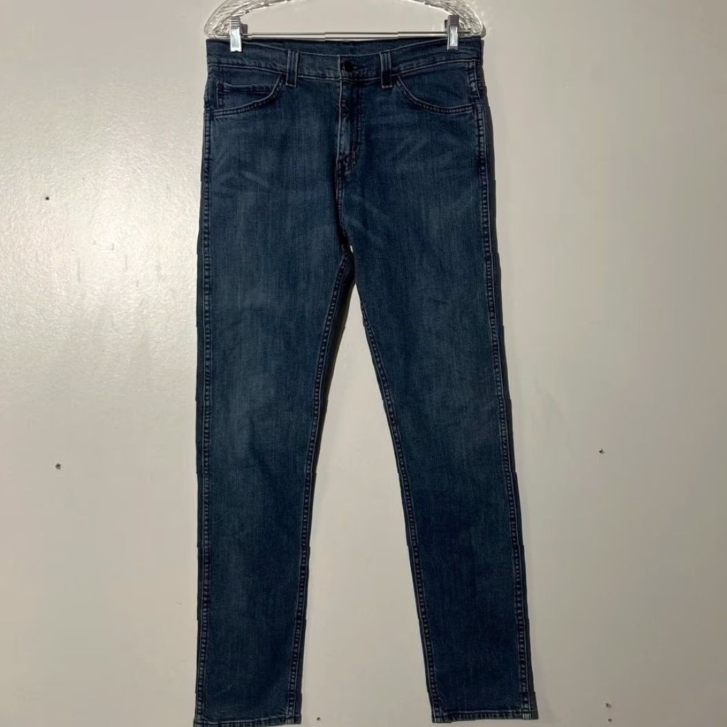 Levi's Levi's 511 Slim Fit Jeans Mens 30x32 Blue Denim Stretch Size US 30 / EU 46 - 2 Thumbnail