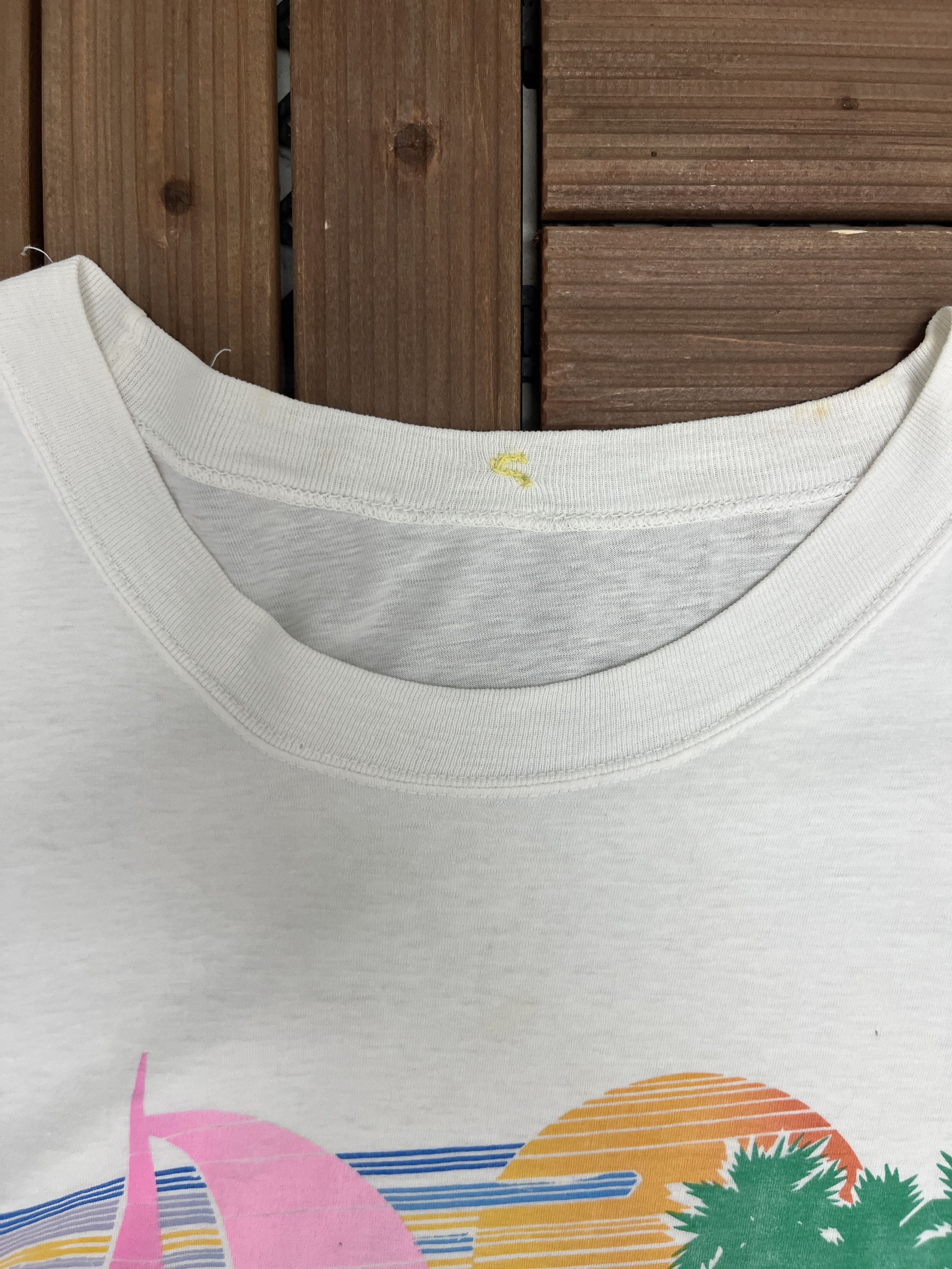 Vintage California Sailing Vintage White T-Shirt Tee Size US L / EU 52-54 / 3 - 5 Thumbnail