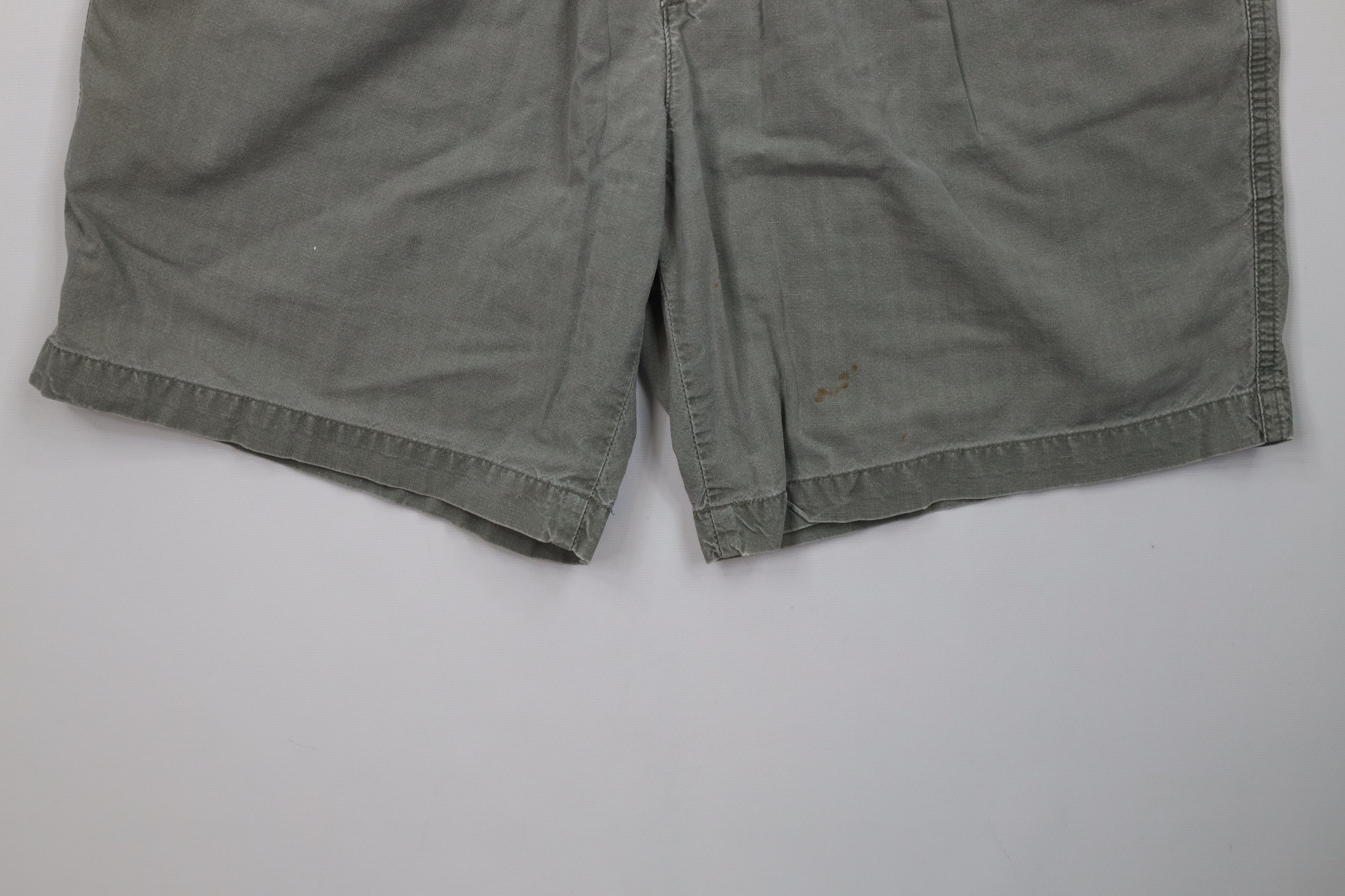 Vintage Vintage 90s Streetwear Above Knee Stonewash Trekking Shorts Size US 34 / EU 50 - 4 Thumbnail