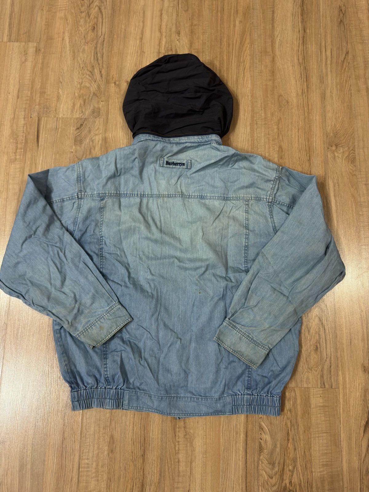 Burberry × Vintage VINTAGE BURBERRY DENIM JACKET Size US L / EU 52-54 / 3 - 7 Thumbnail