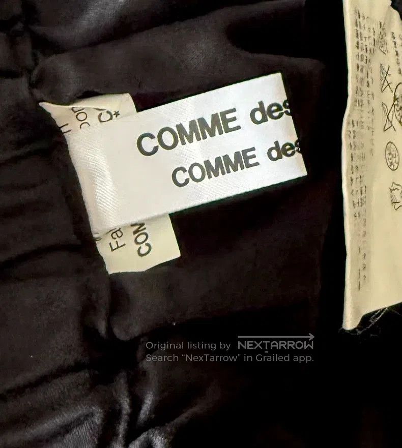 Comme des Garcons Comme des Garçons Black Pleated Skirt . Size 26" / US 2 / IT 38 - 5 Thumbnail
