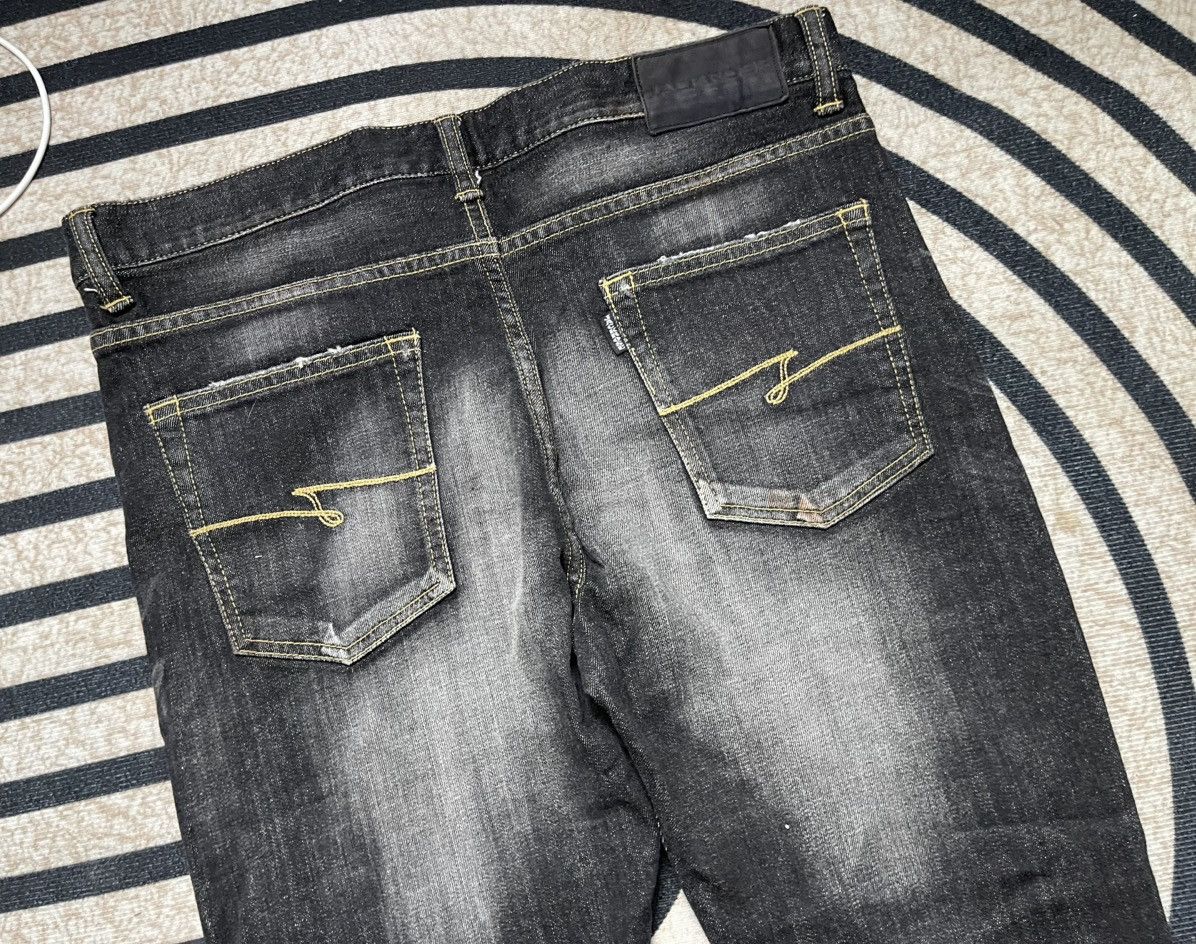 JACKROSE 2000s JACKROSE DISTRESSED DENIM JEANS RARE DESIGN Size US 32 / EU 48 - 16 Thumbnail