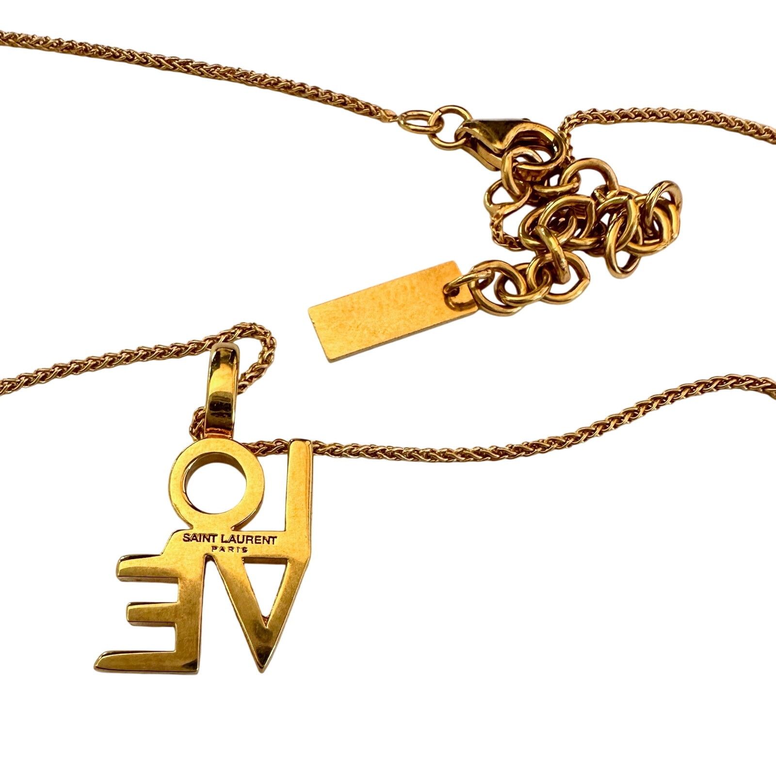 Yves Saint Laurent Yves Saint Laurent LOVE Necklace Size ONE SIZE - 2 Thumbnail