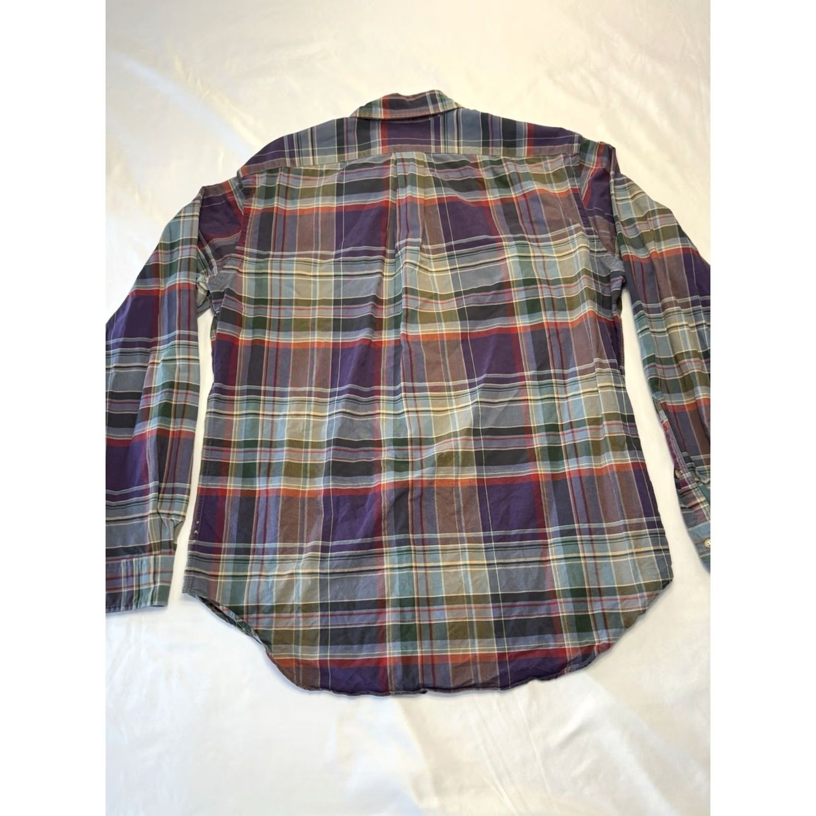 Ralph Lauren Ralph Lauren Button-Down Preppy Plaid Checkered Shirt Mens M Size US M / EU 48-50 / 2 - 7 Thumbnail