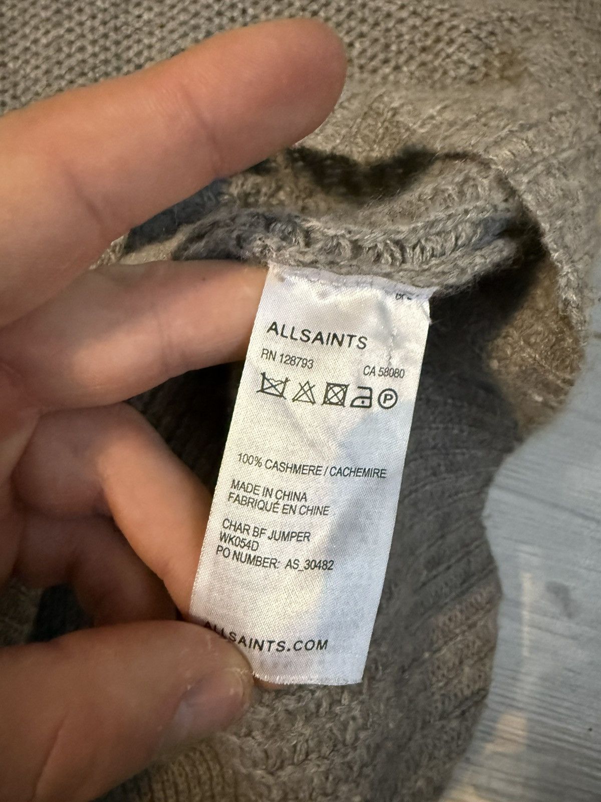 Allsaints Vintage 100% cashmere Allsaints Sweater Size XL / US 12-14 / IT 48-50 - 4 Thumbnail