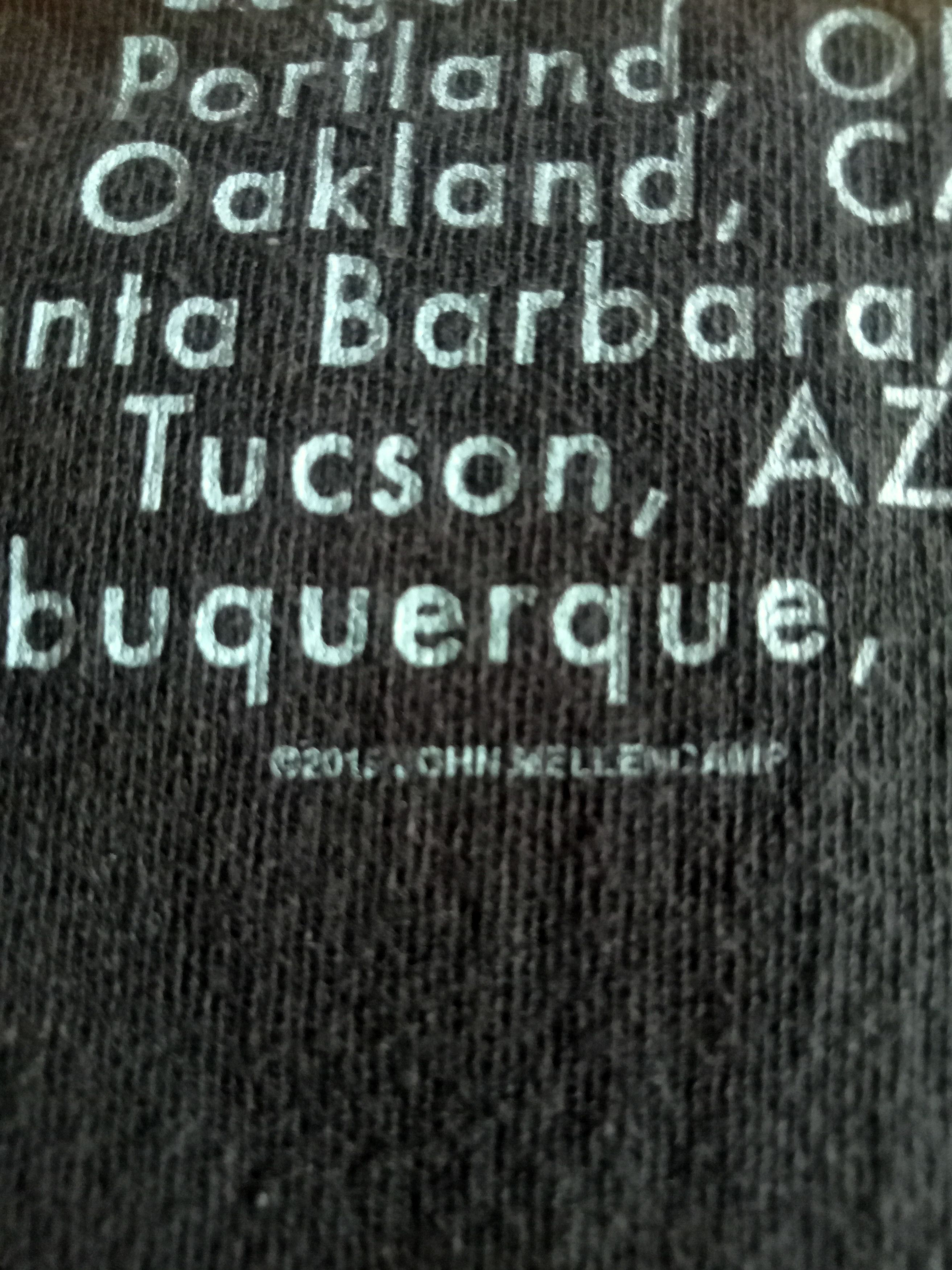 Band Tees John Mellencamp Tour Shirt Size US M / EU 48-50 / 2 - 3 Thumbnail
