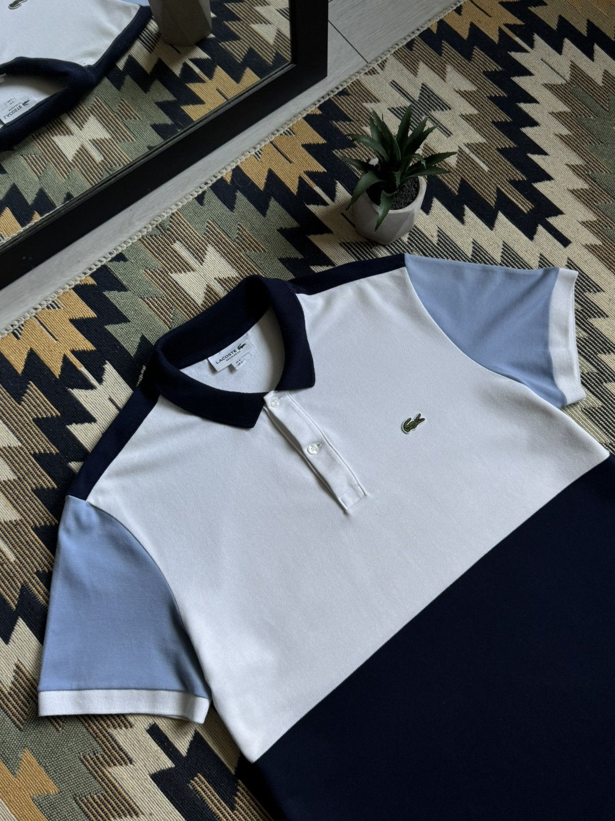 Lacoste Vintage Lacoste Luxury Polo T-shirt Size US L / EU 52-54 / 3 - 4 Thumbnail