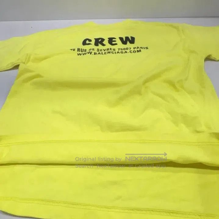 Balenciaga Balenciaga Logo Print Short Sleeve T. Size US S / EU 44-46 / 1 - 7 Thumbnail
