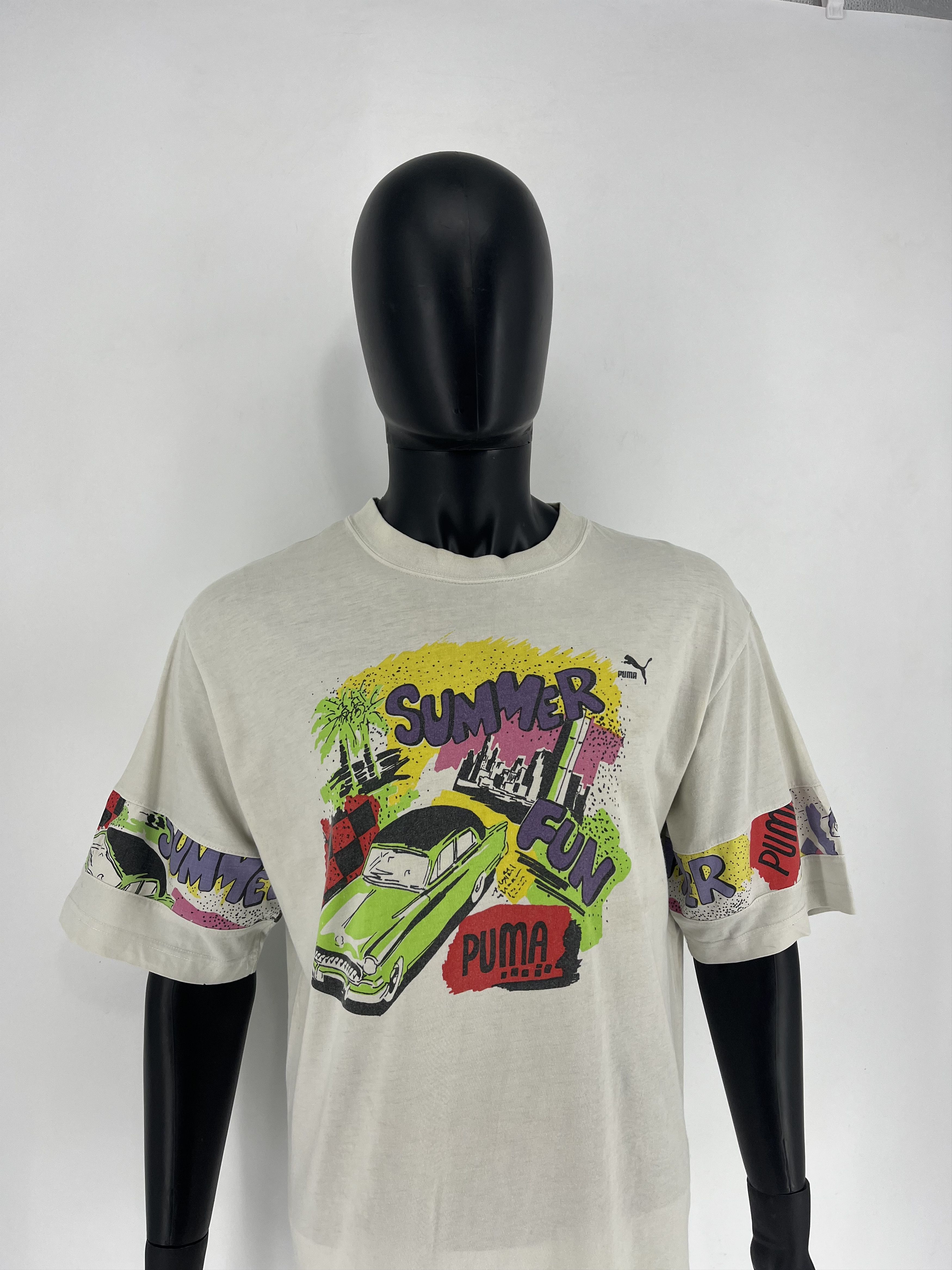 Puma Mens Vintage Y2K Puma T Shirt Size L Size US L / EU 52-54 / 3 - 4 Thumbnail