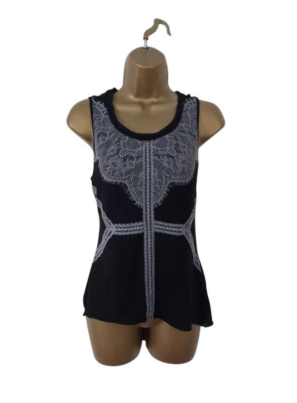 Karen Millen Karen Millen sheer top L Size L / US 10 / IT 46 - 1 Thumbnail