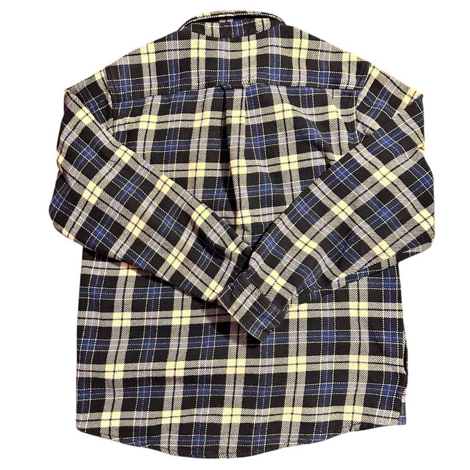 Orvis Orvis Heavyweight Flannel Button-Down - Size L - Blue Plaid Size US L / EU 52-54 / 3 - 5 Thumbnail