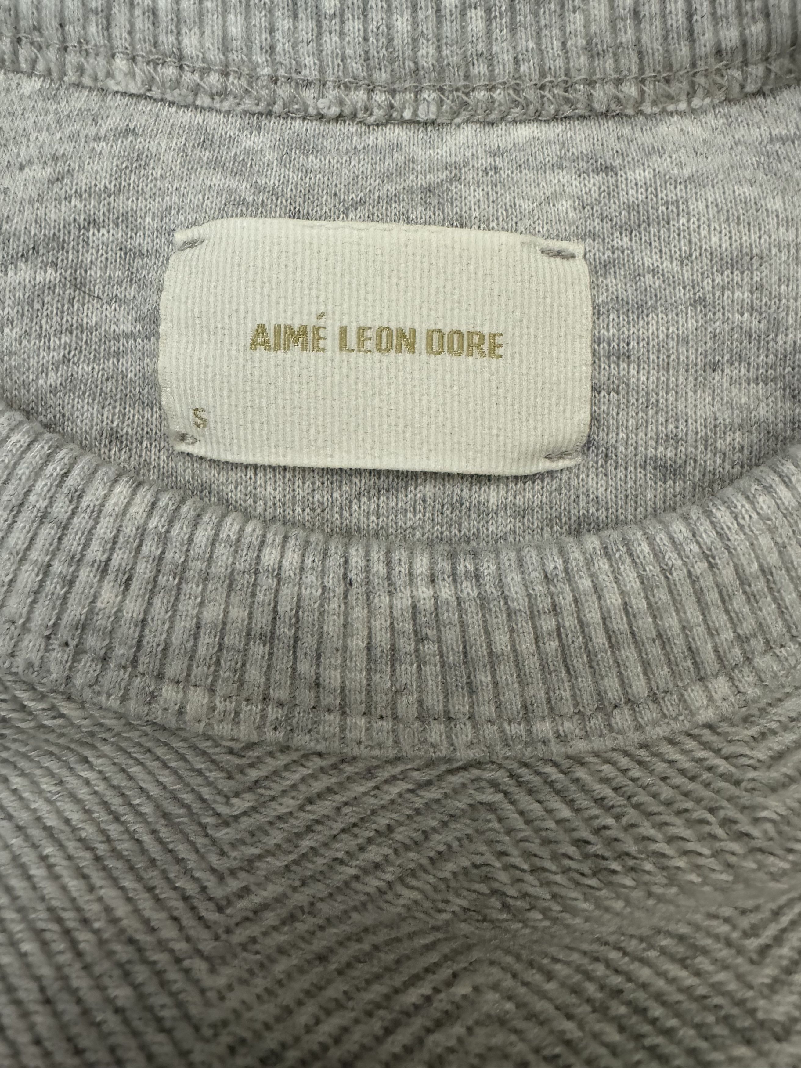 Aime Leon Dore Herringbone Terry Uniform Crewneck Sweatshirt Size US S / EU 44-46 / 1 - 3 Thumbnail