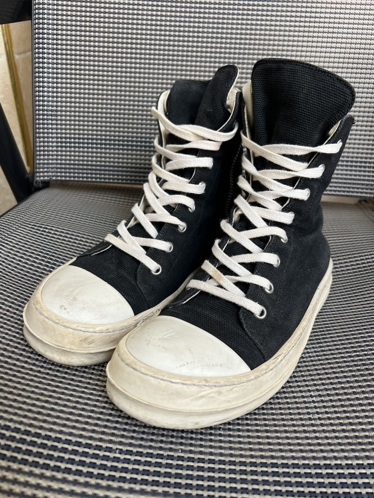 Rick Owens Drkshdw Rick Owens DRKSHDW Ramones Size US 5.5 / EU 38 - 3 Thumbnail
