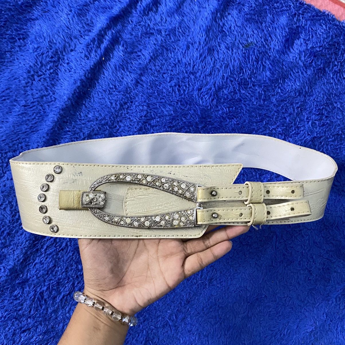 Japanese Brand crystal wide belts Size ONE SIZE - 2 Thumbnail