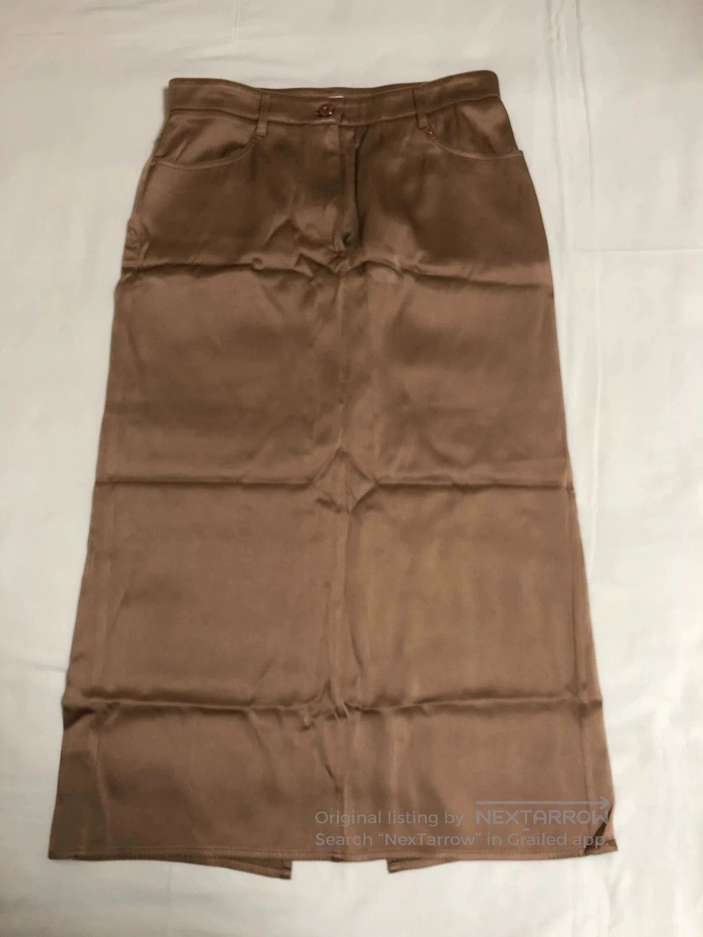 Brunello Cucinelli Brunello Cucinelli Silk Skirt. Size 30" / US 8 / IT 44 - 1 Thumbnail