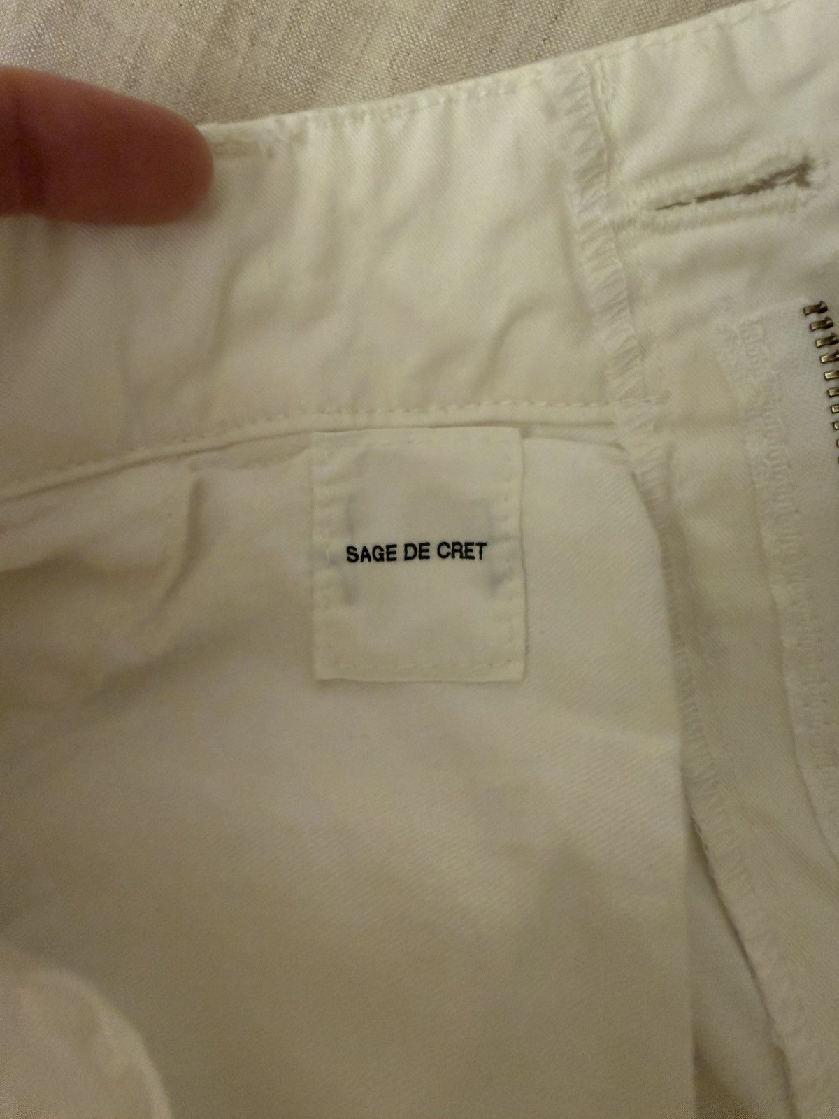 Sage De Cret Sage De Cret - Chino Cloth Single Pleat Baggy Pants Size S Size US 30 / EU 46 - 5 Thumbnail