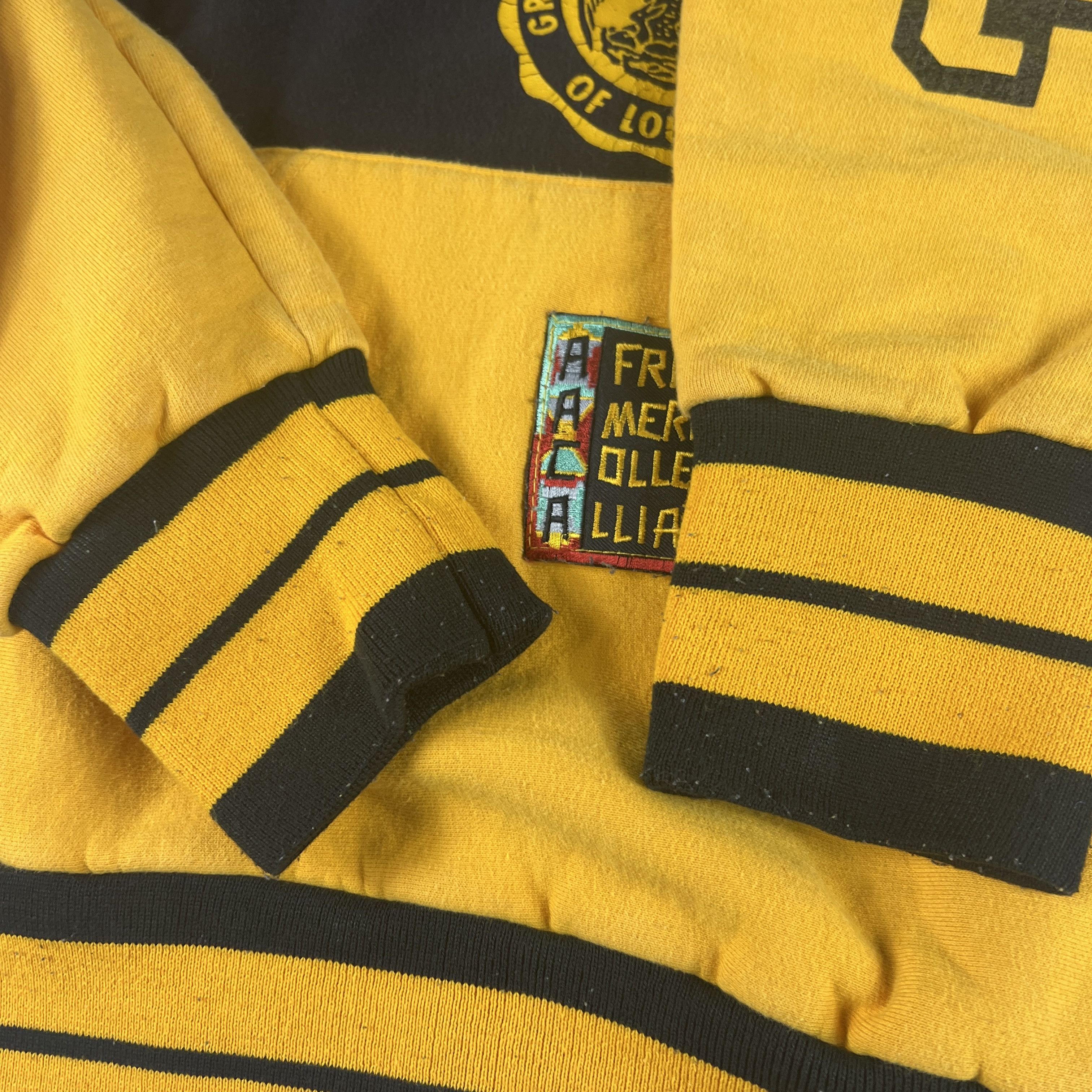 NCAA AACA Retro Grambling State Tigers Black Yellow Hoodie Size US XL / EU 56 / 4 - 8 Thumbnail